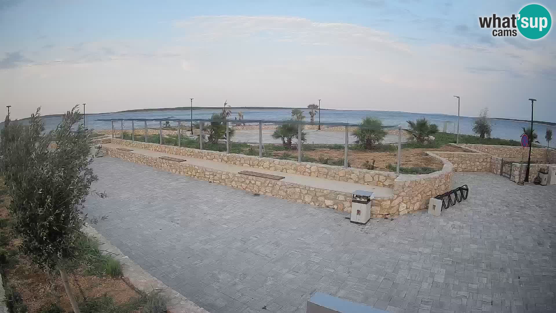 Webcam Mandre – Scène estivale Velika điga | Île de Pag