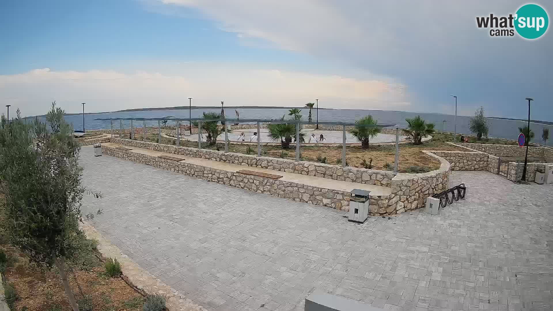 Webcam Mandre – Scène estivale Velika điga | Île de Pag