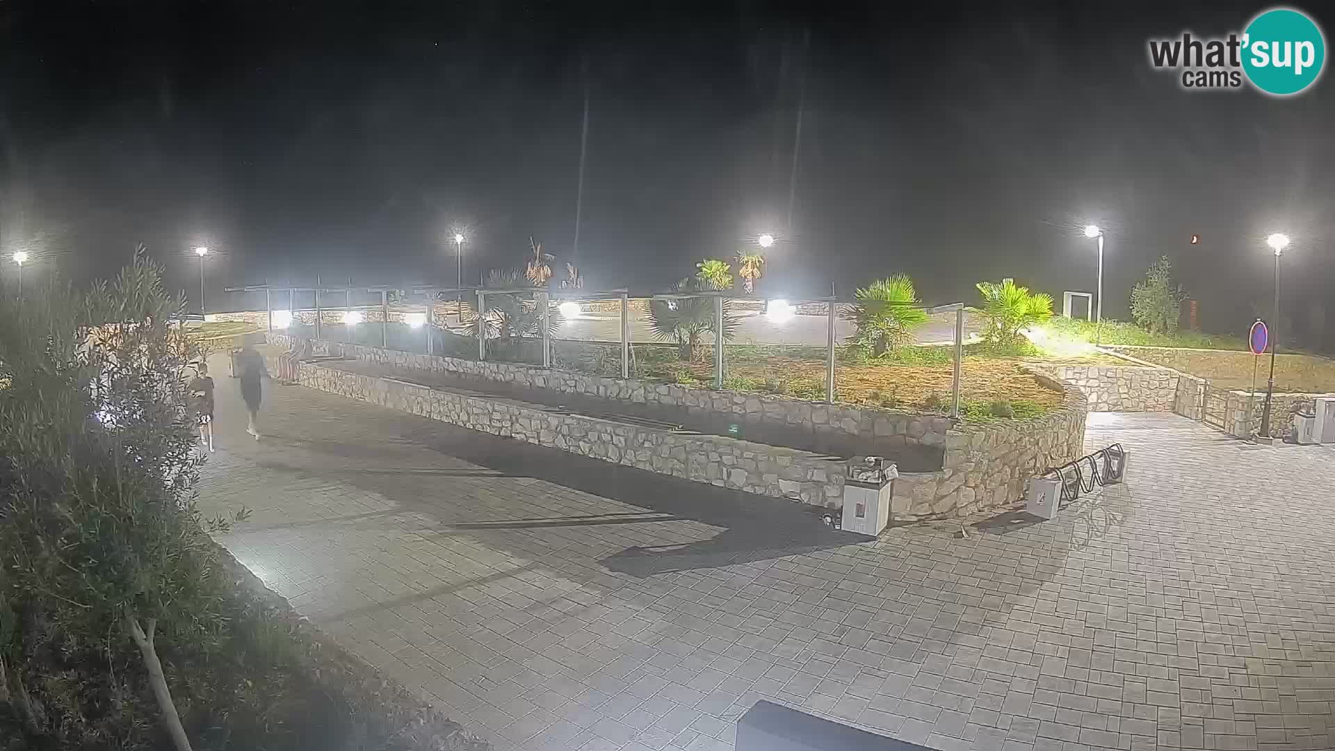 Webcam Mandre – Scène estivale Velika điga | Île de Pag