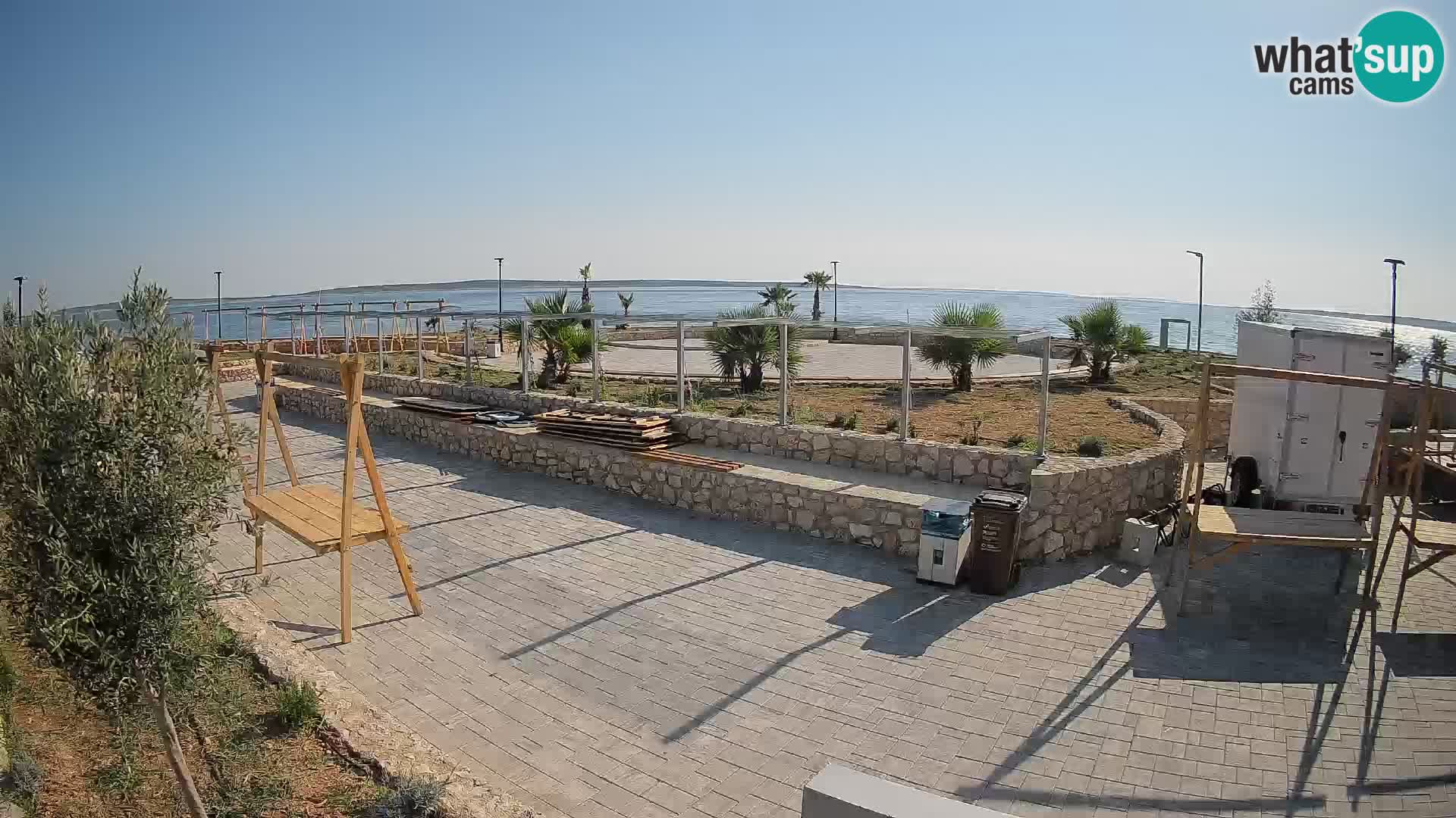 Webcam Mandre – Palco estivo Velika điga | Isola di Pag