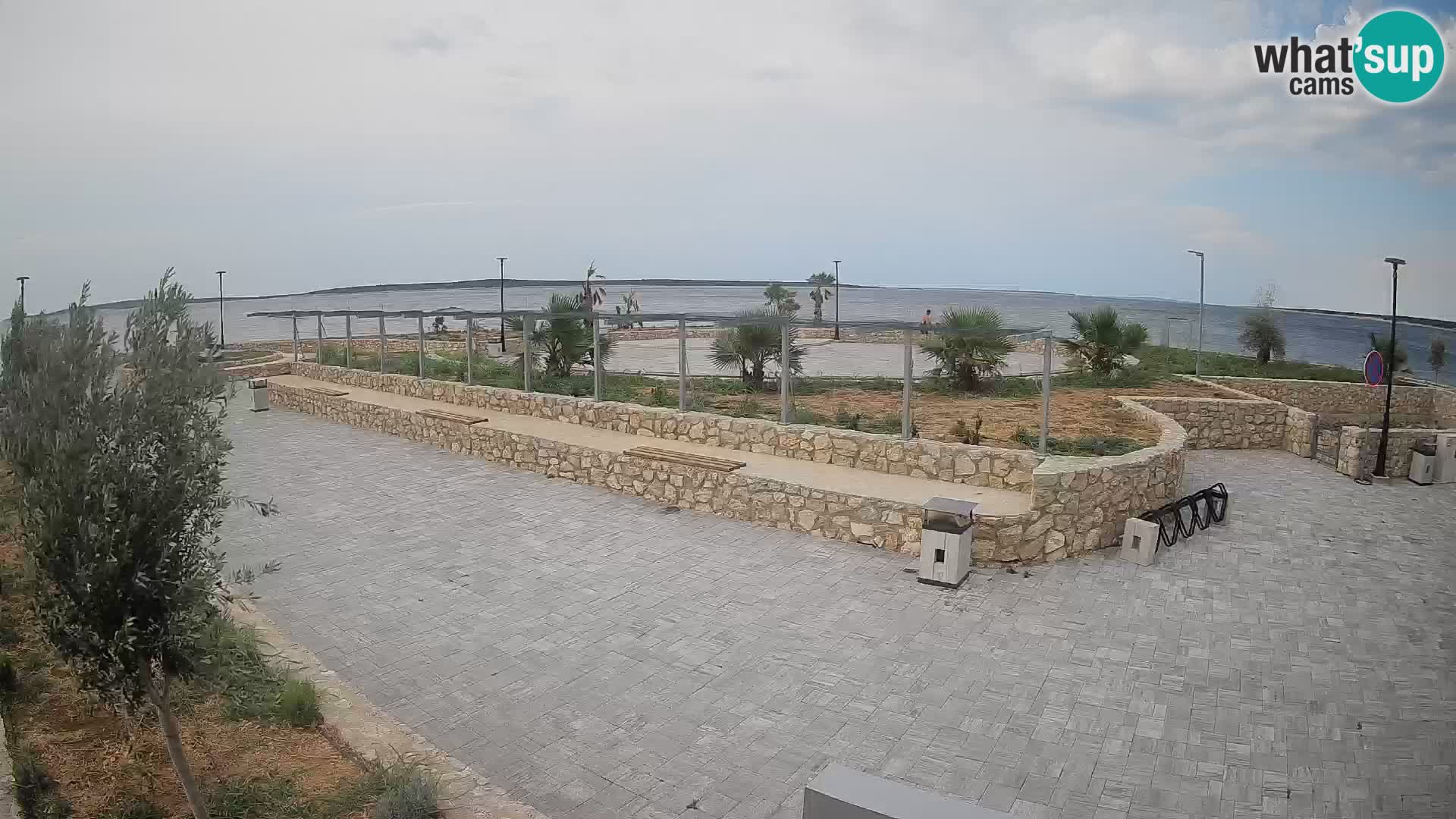 Mandre Summer Stage Webcam – Velika điga | Pag Island