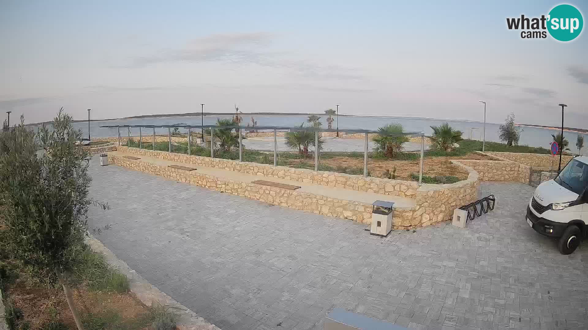 Webcam Mandre – Palco estivo Velika điga | Isola di Pag