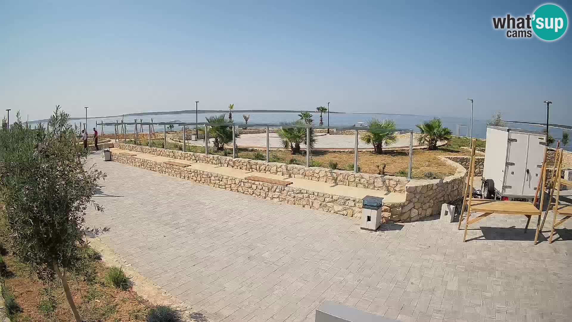 Webcam Mandre – Palco estivo Velika điga | Isola di Pag