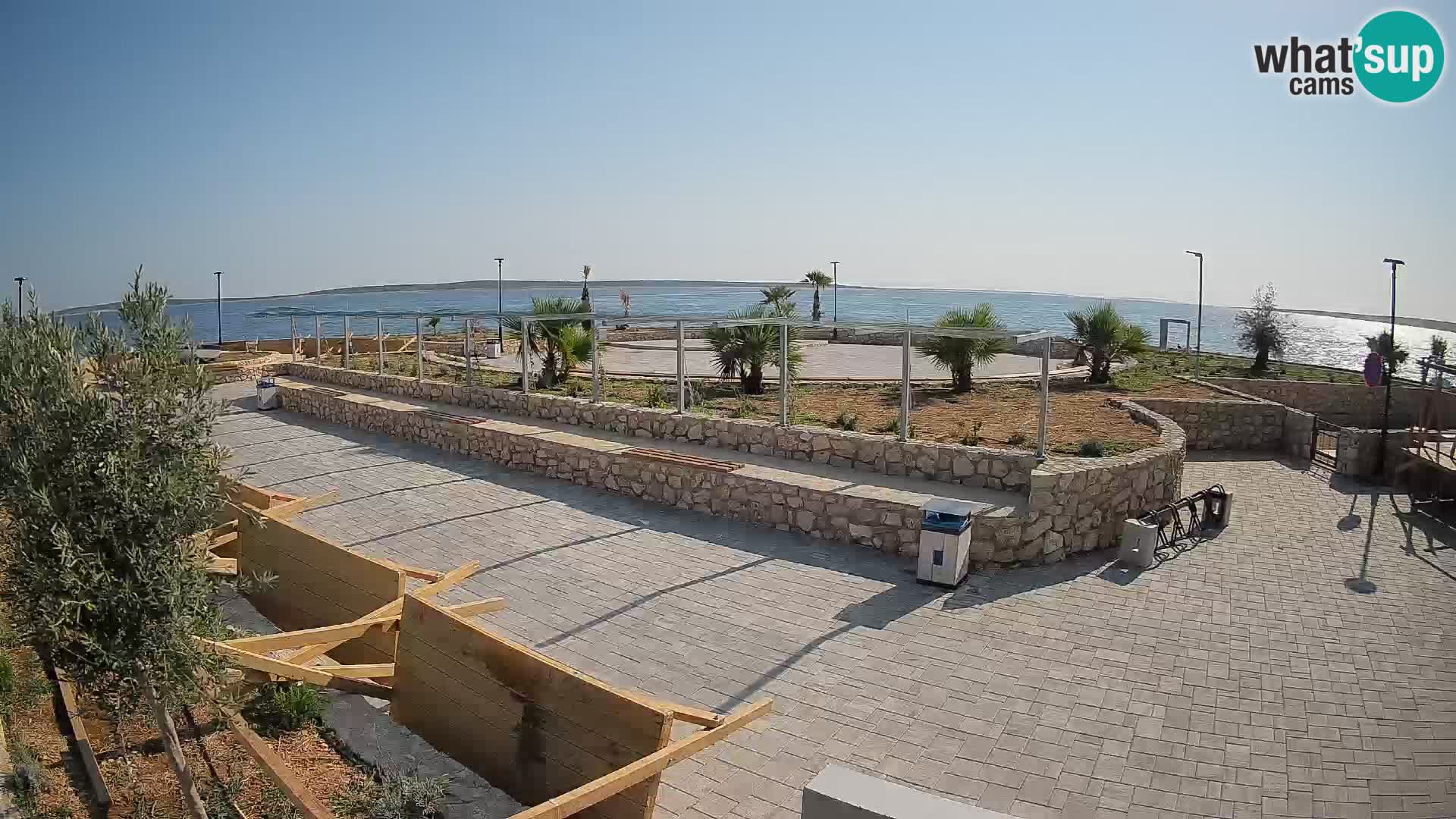 Mandre Summer Stage Webcam – Velika điga | Pag Island
