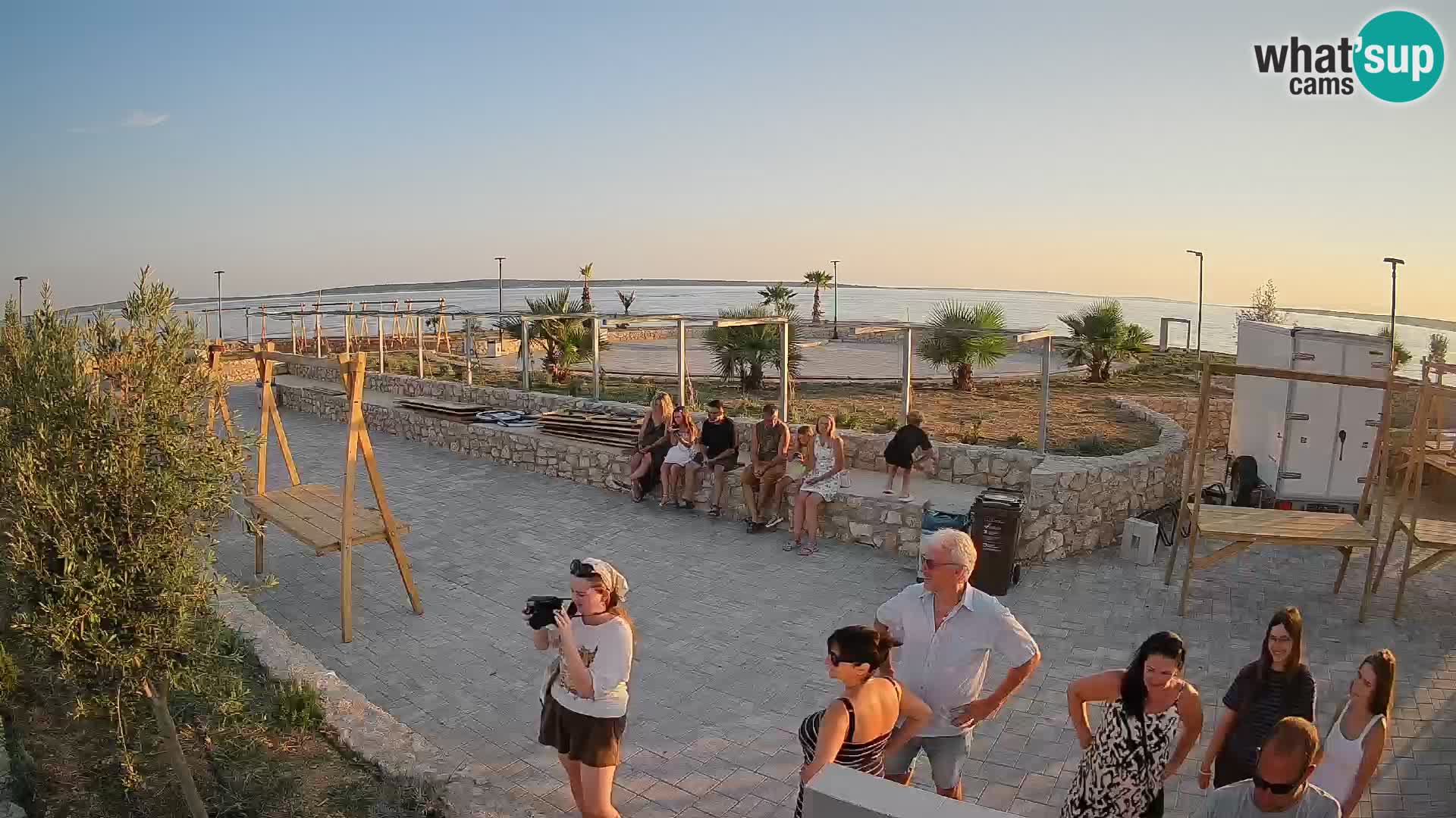 Webcam Mandre – Palco estivo Velika điga | Isola di Pag