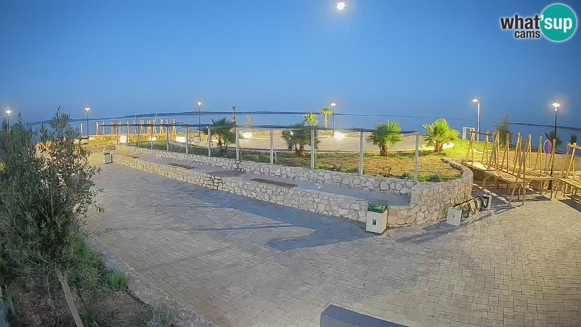 Webcam Mandre – Palco estivo Velika điga | Isola di Pag