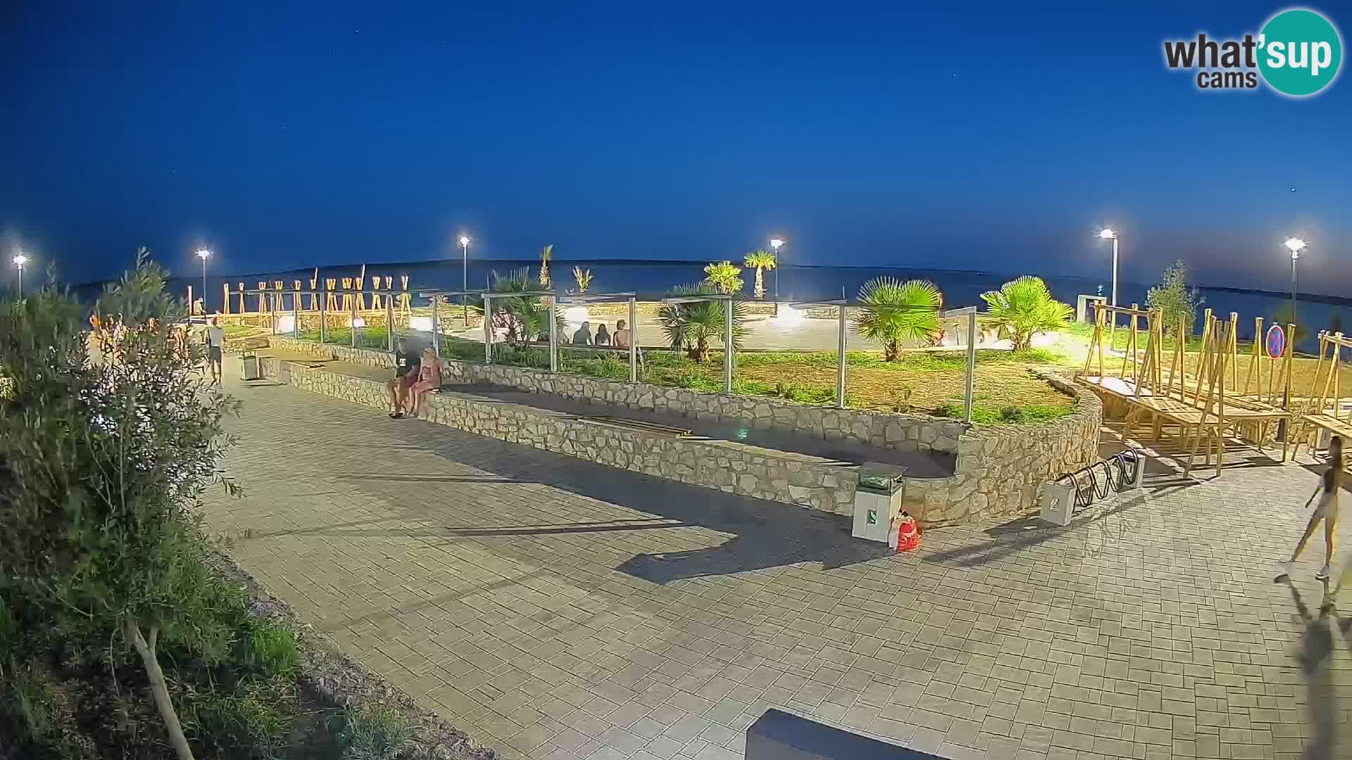 Mandre Sommerbühne Webcam – Velika điga | Insel Pag