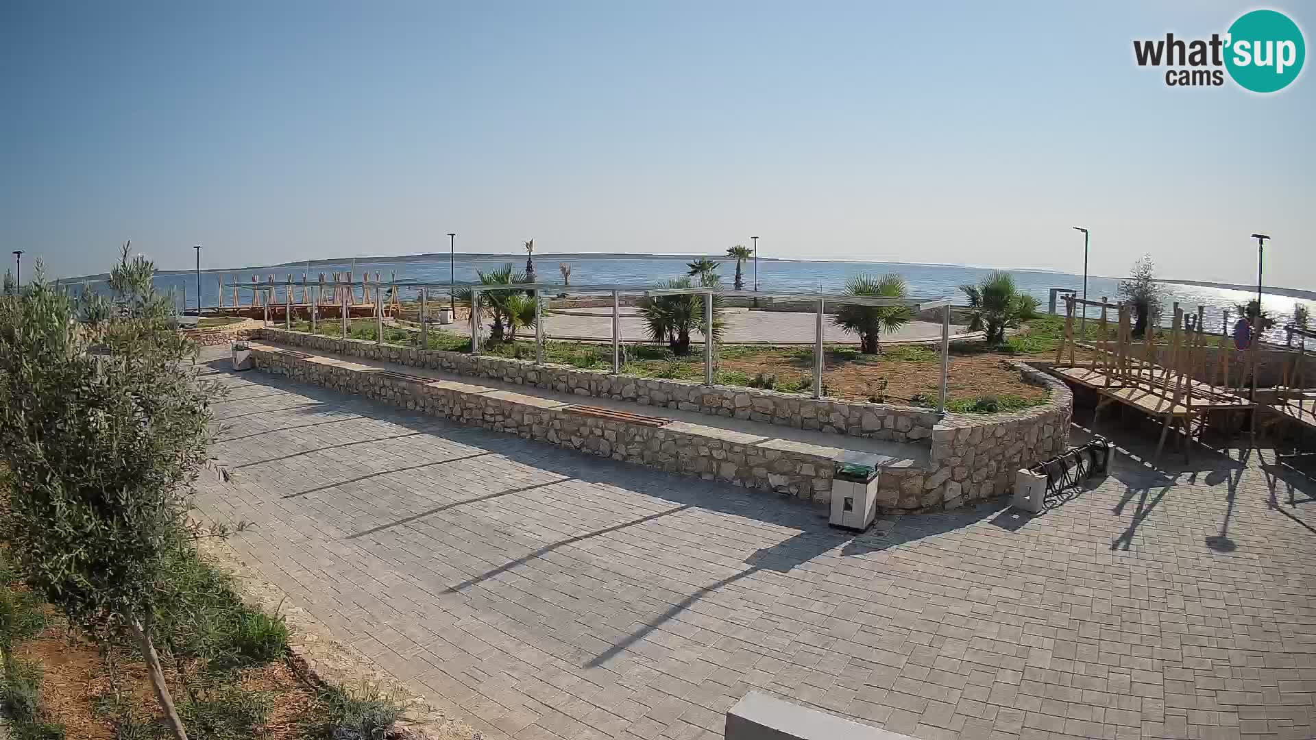 Mandre Sommerbühne Webcam – Velika điga | Insel Pag