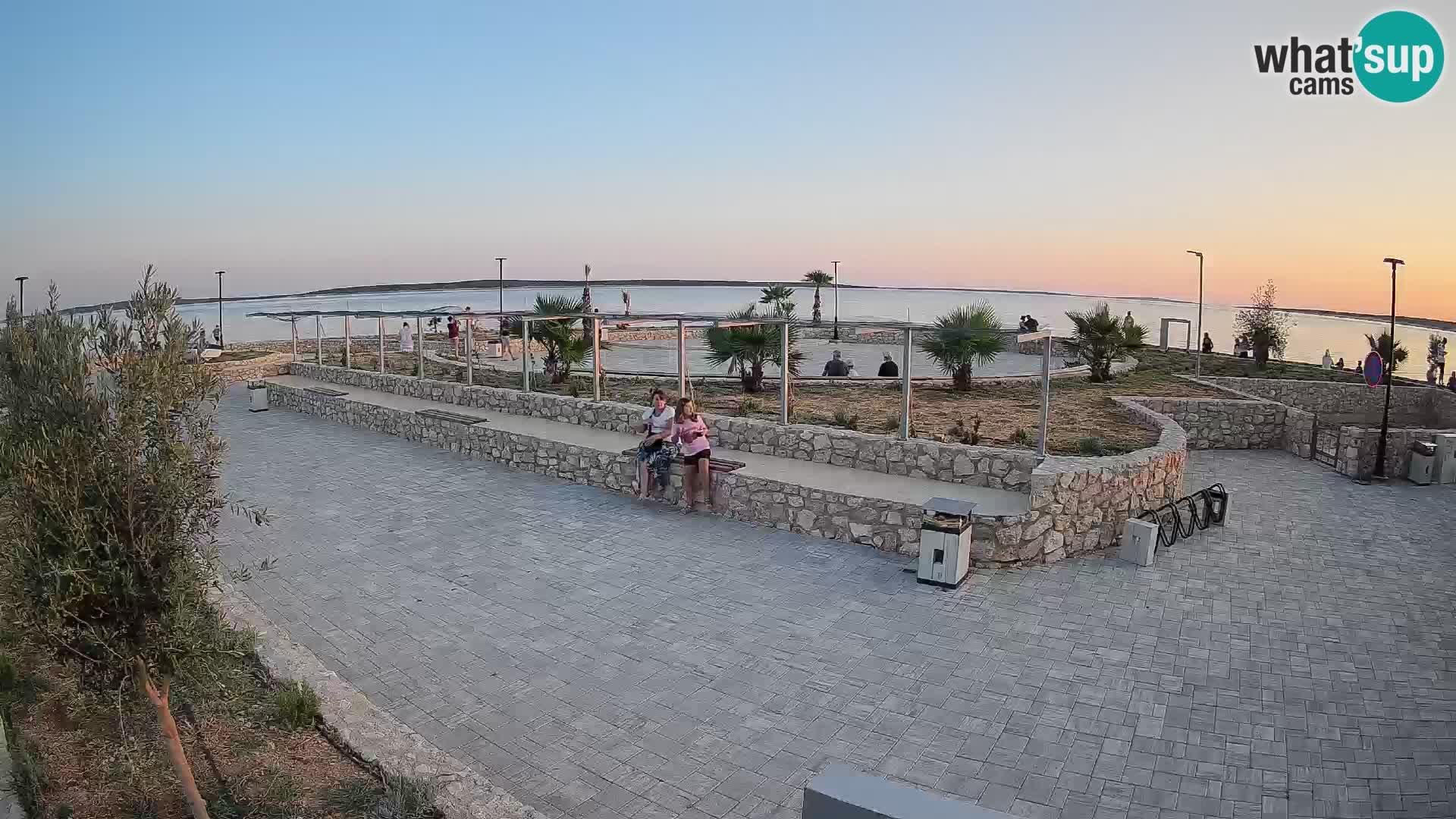 Mandre Summer Stage Webcam – Velika điga | Pag Island
