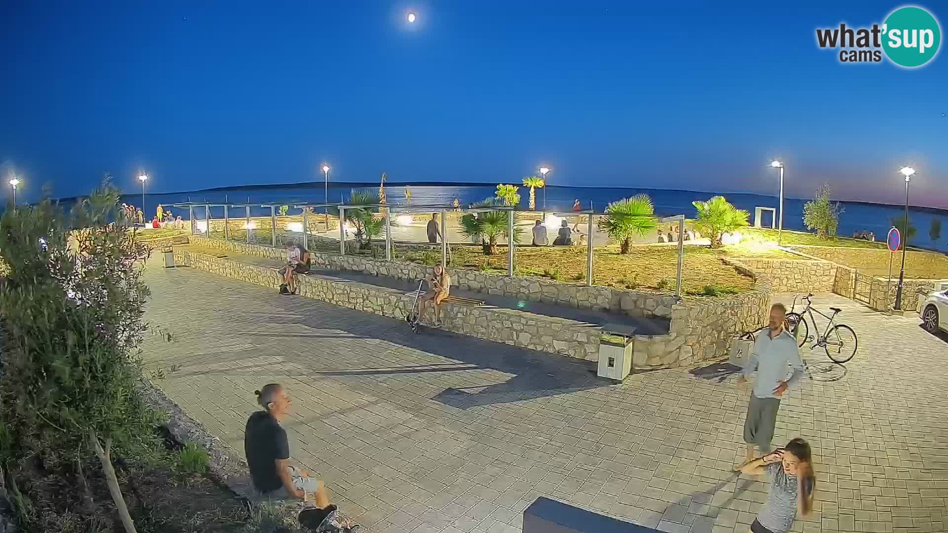 Mandre Sommerbühne Webcam – Velika điga | Insel Pag