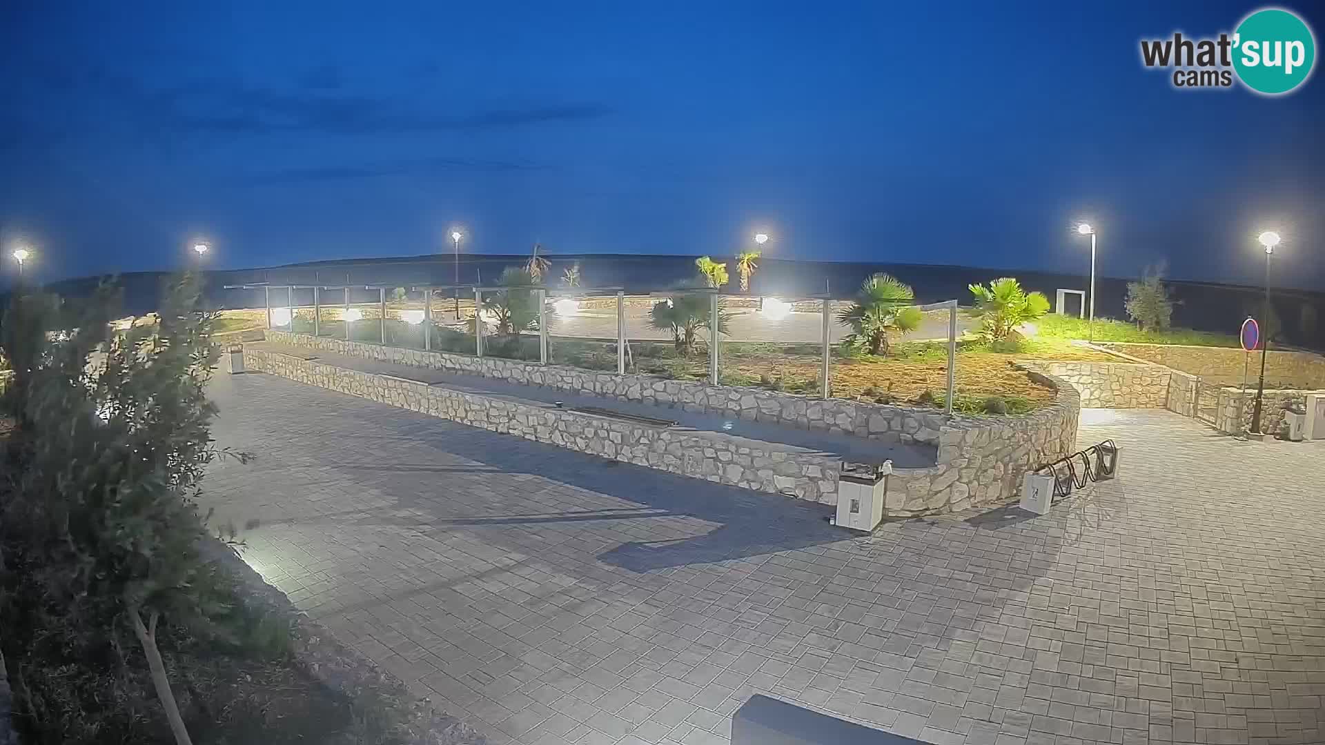 Webcam Mandre – Palco estivo Velika điga | Isola di Pag