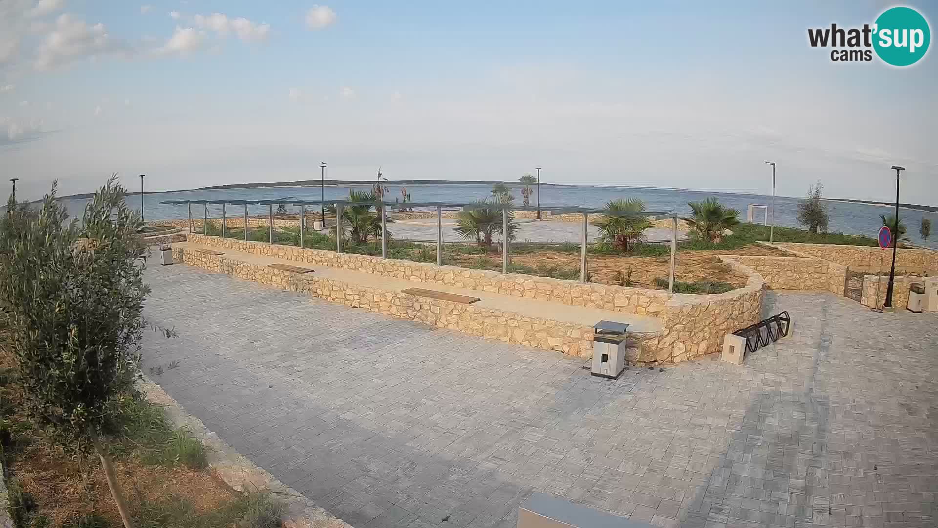 Mandre Summer Stage Webcam – Velika điga | Pag Island