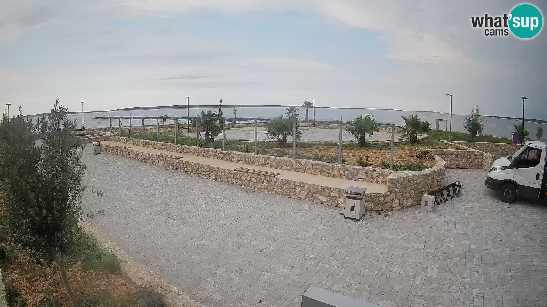 Mandre Summer Stage Webcam – Velika điga | Pag Island