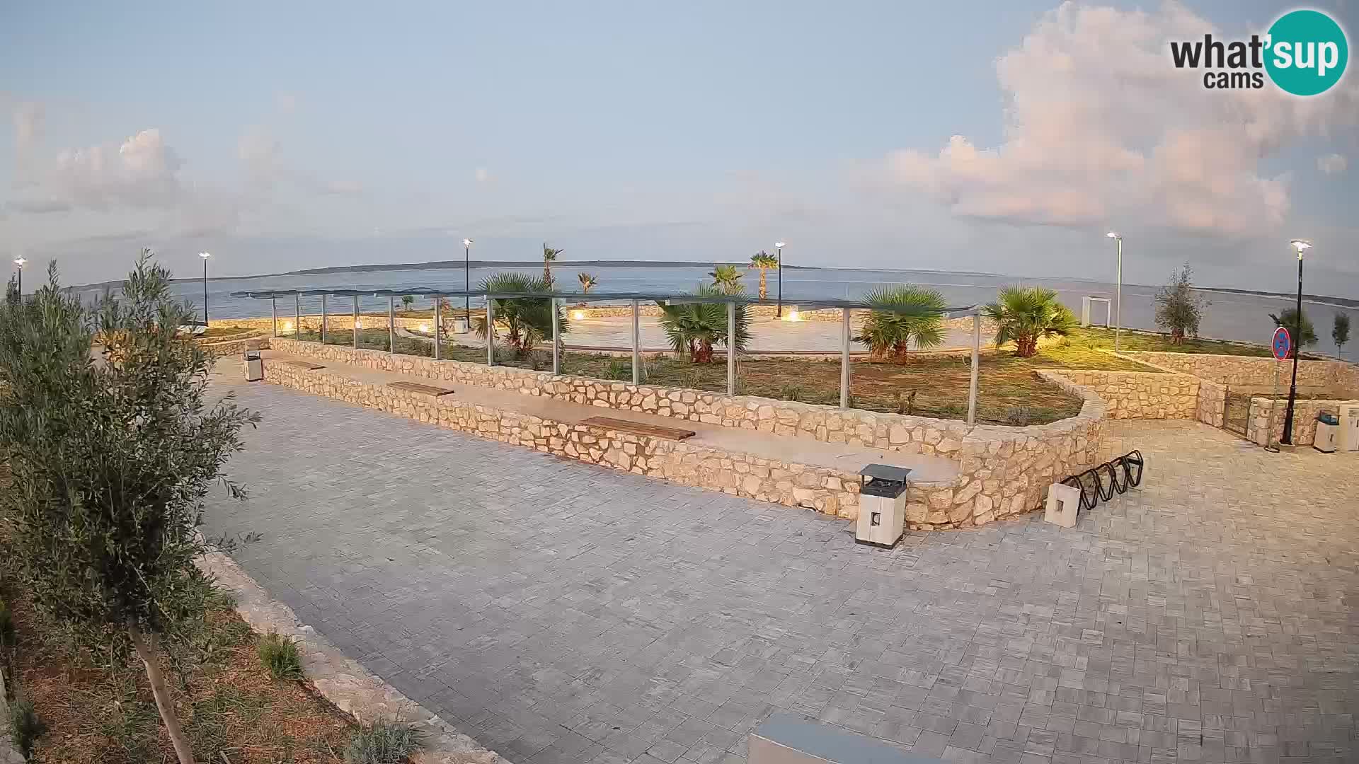 Webcam Mandre – Escenario de verano Velika điga | Isla de Pag