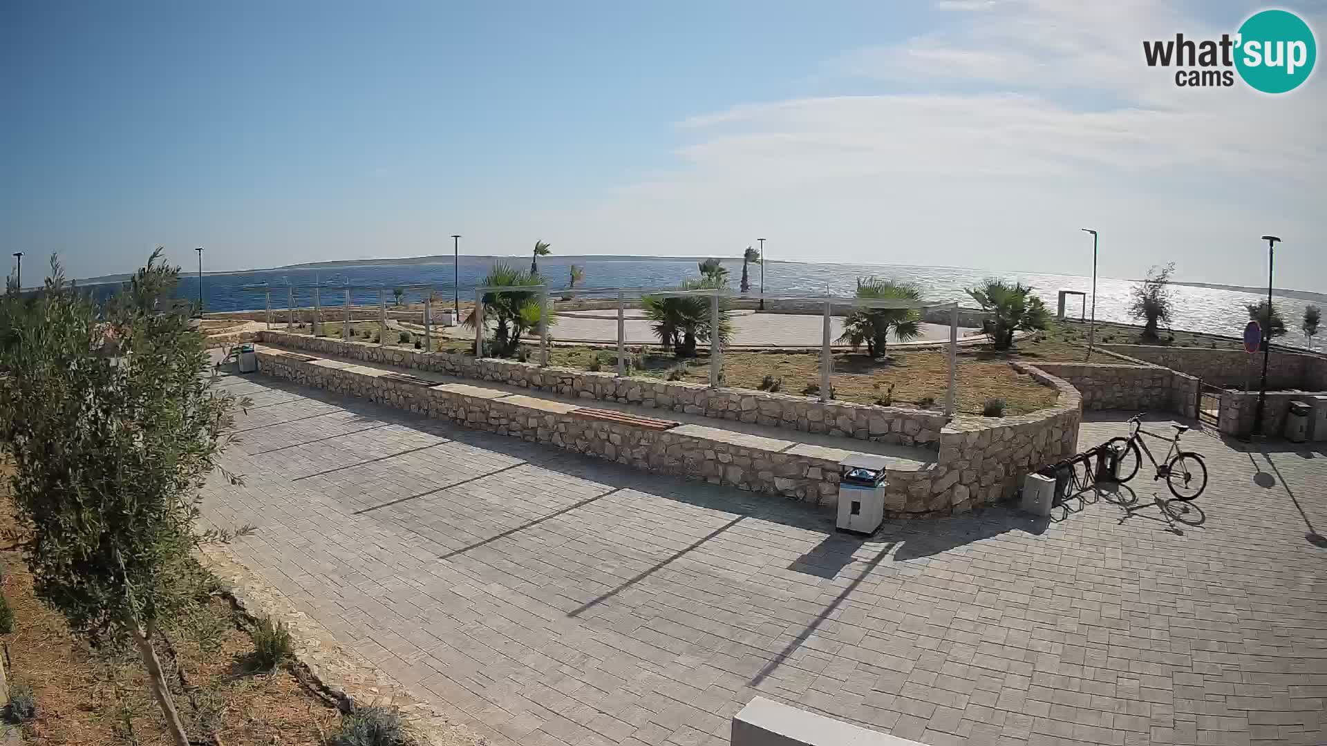 Mandre Summer Stage Webcam – Velika điga | Pag Island