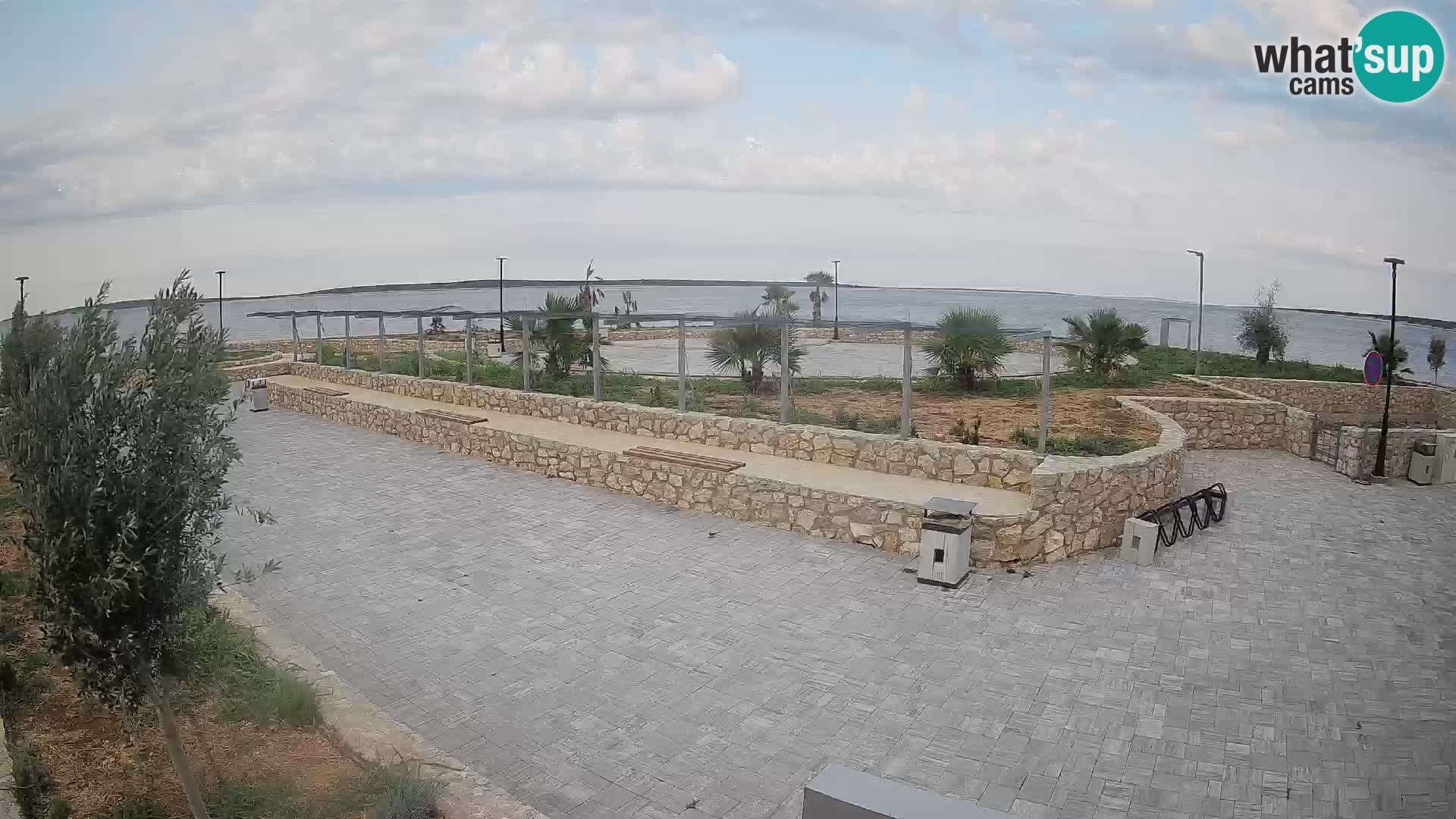 Mandre Summer Stage Webcam – Velika điga | Pag Island