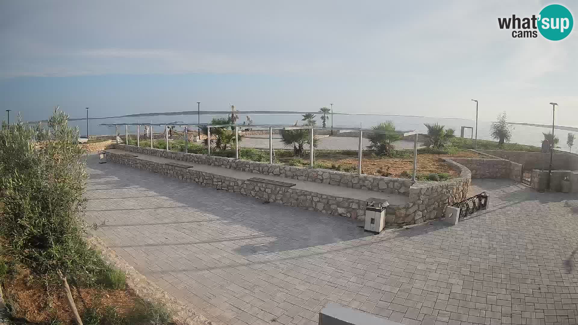 Webcam Mandre – Scène estivale Velika điga | Île de Pag