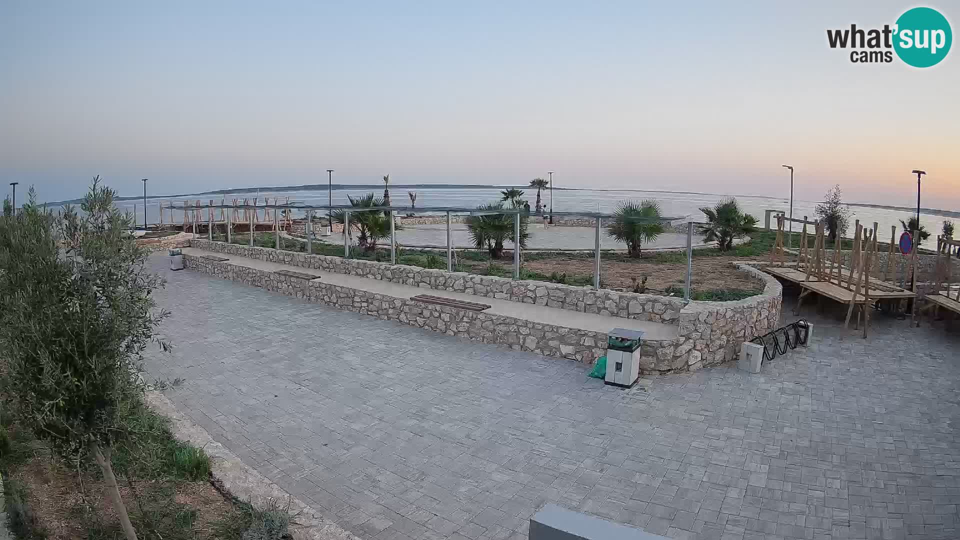 Webcam Mandre – Palco estivo Velika điga | Isola di Pag
