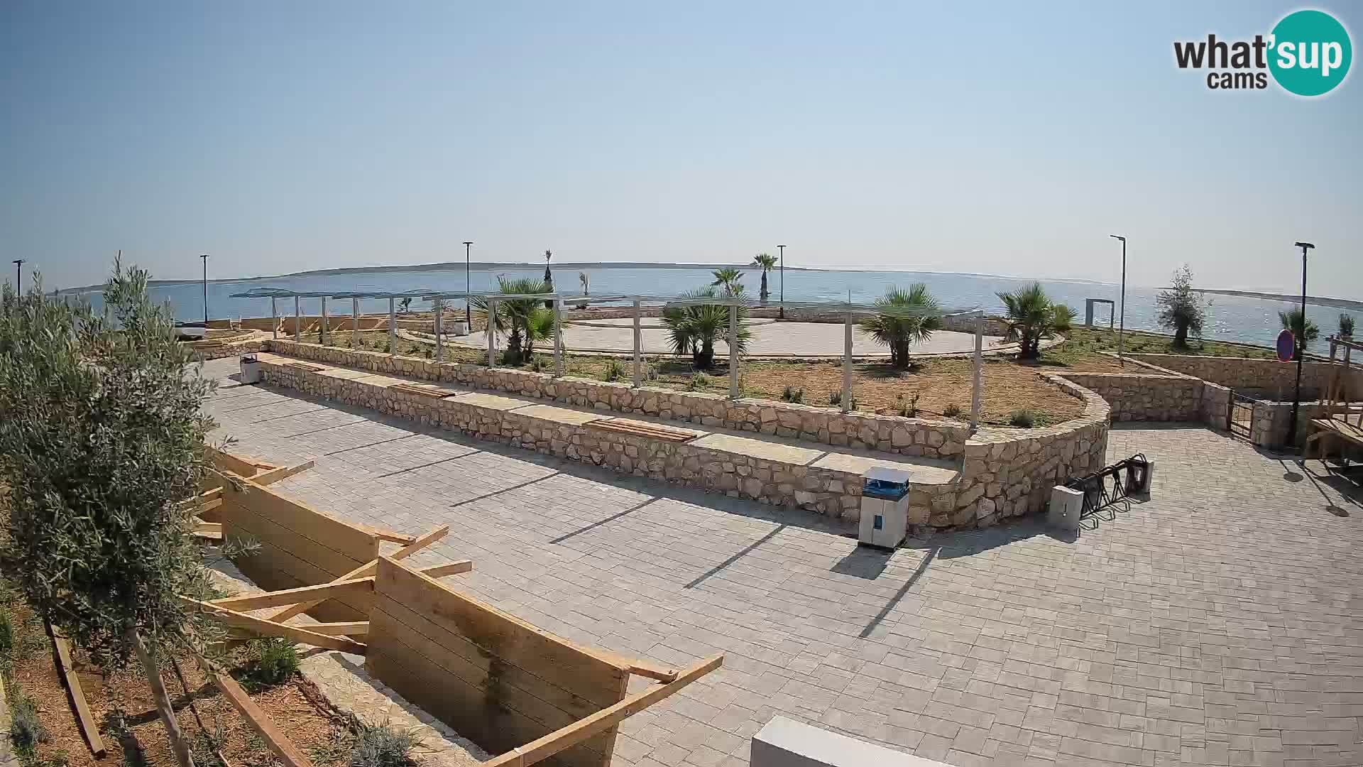 Mandre Sommerbühne Webcam – Velika điga | Insel Pag