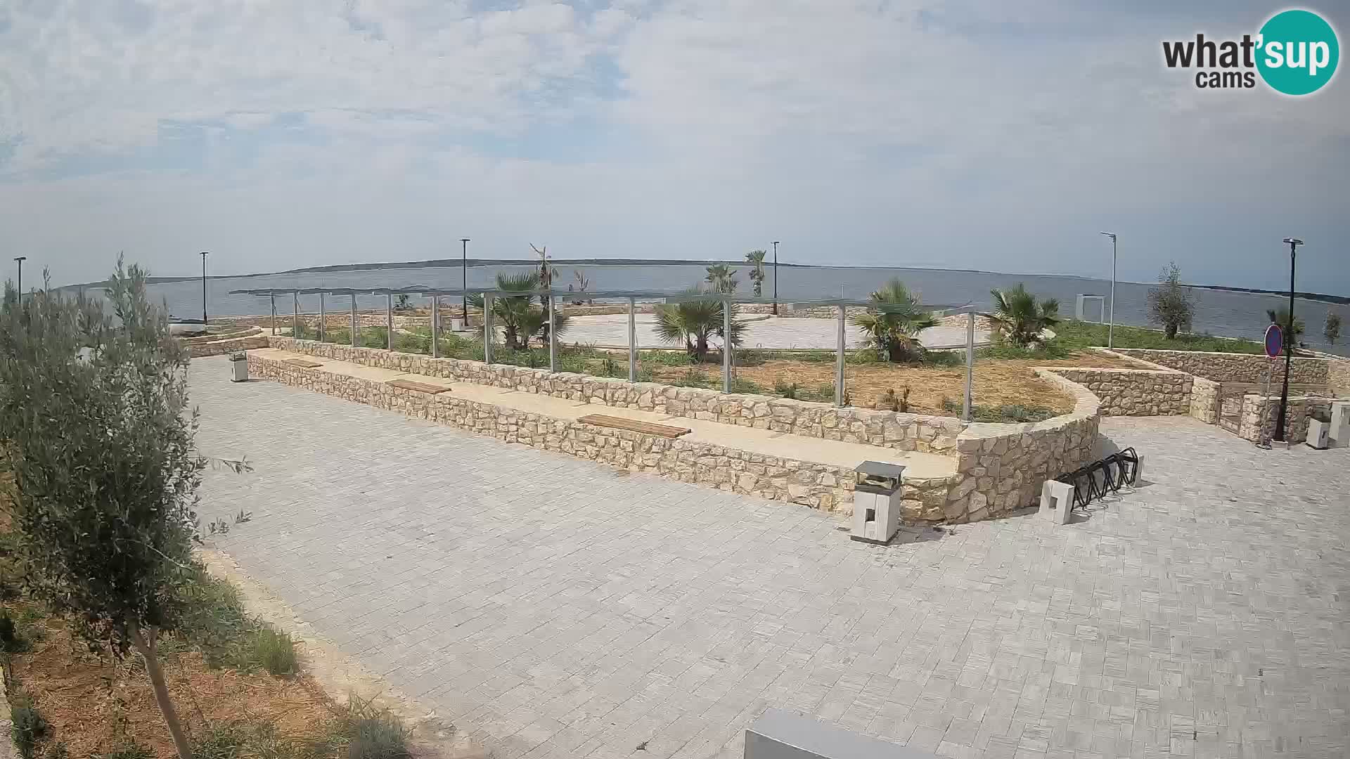 Webcam Mandre – Palco estivo Velika điga | Isola di Pag