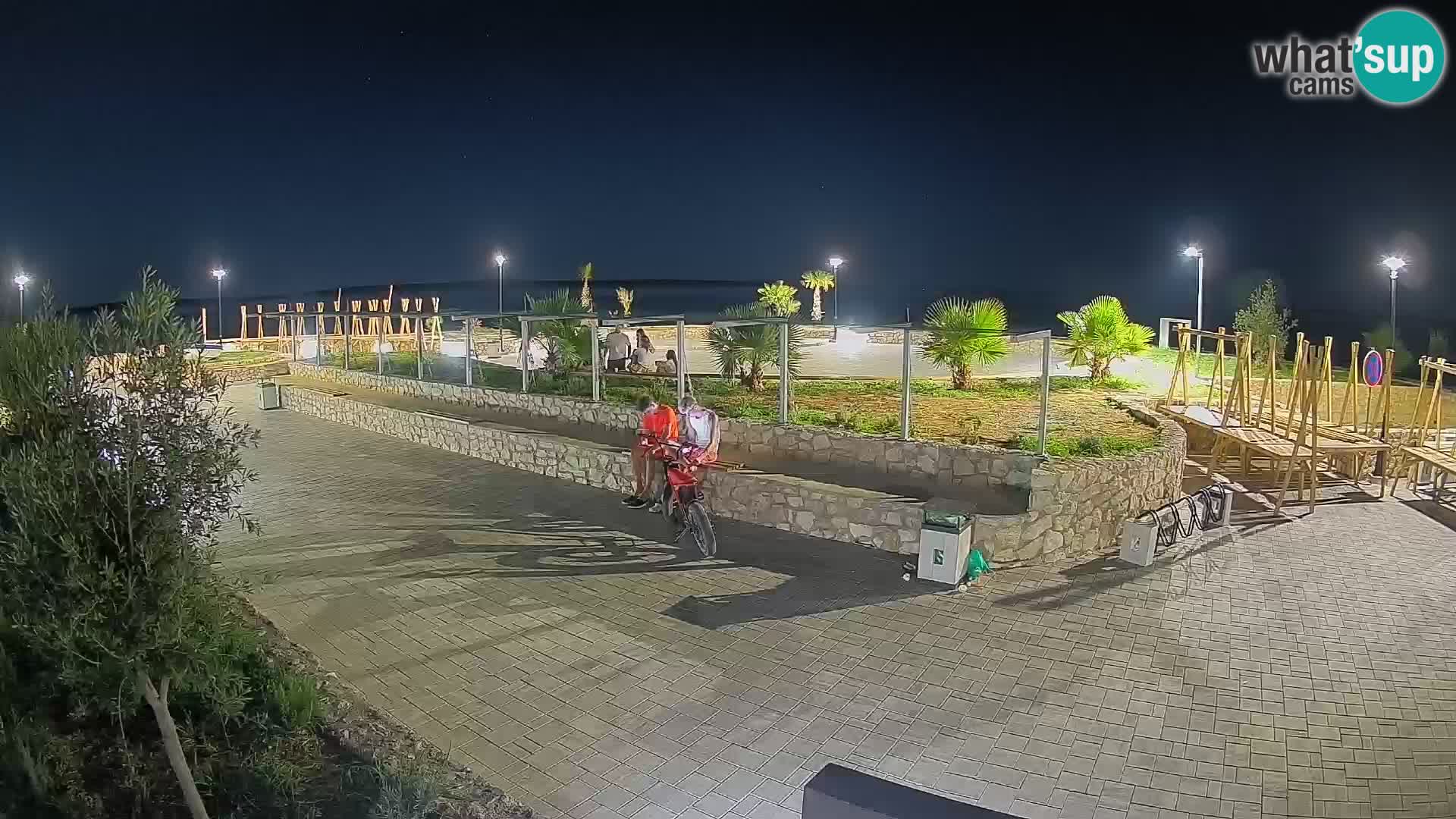 Mandre Summer Stage Webcam – Velika điga | Pag Island