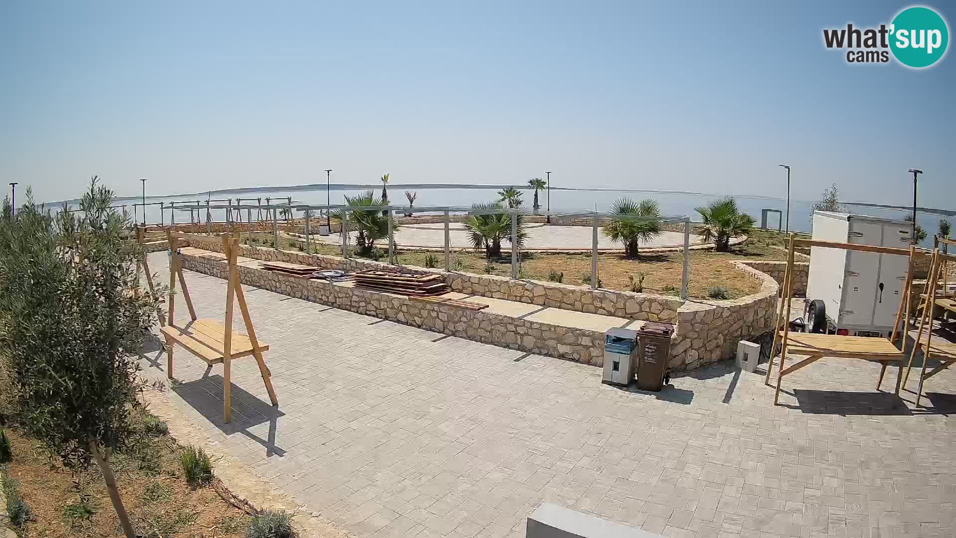 Webcam Mandre – Palco estivo Velika điga | Isola di Pag
