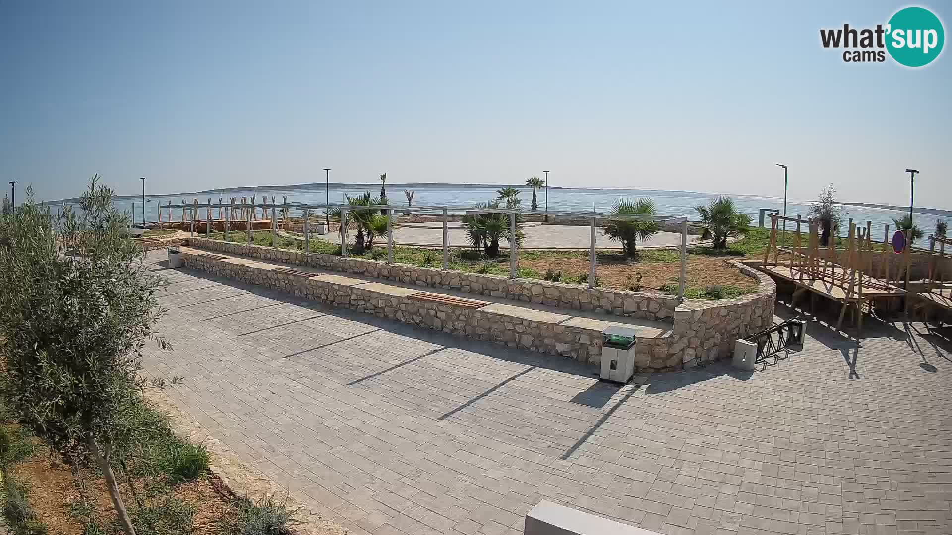 Webcam Mandre – Palco estivo Velika điga | Isola di Pag
