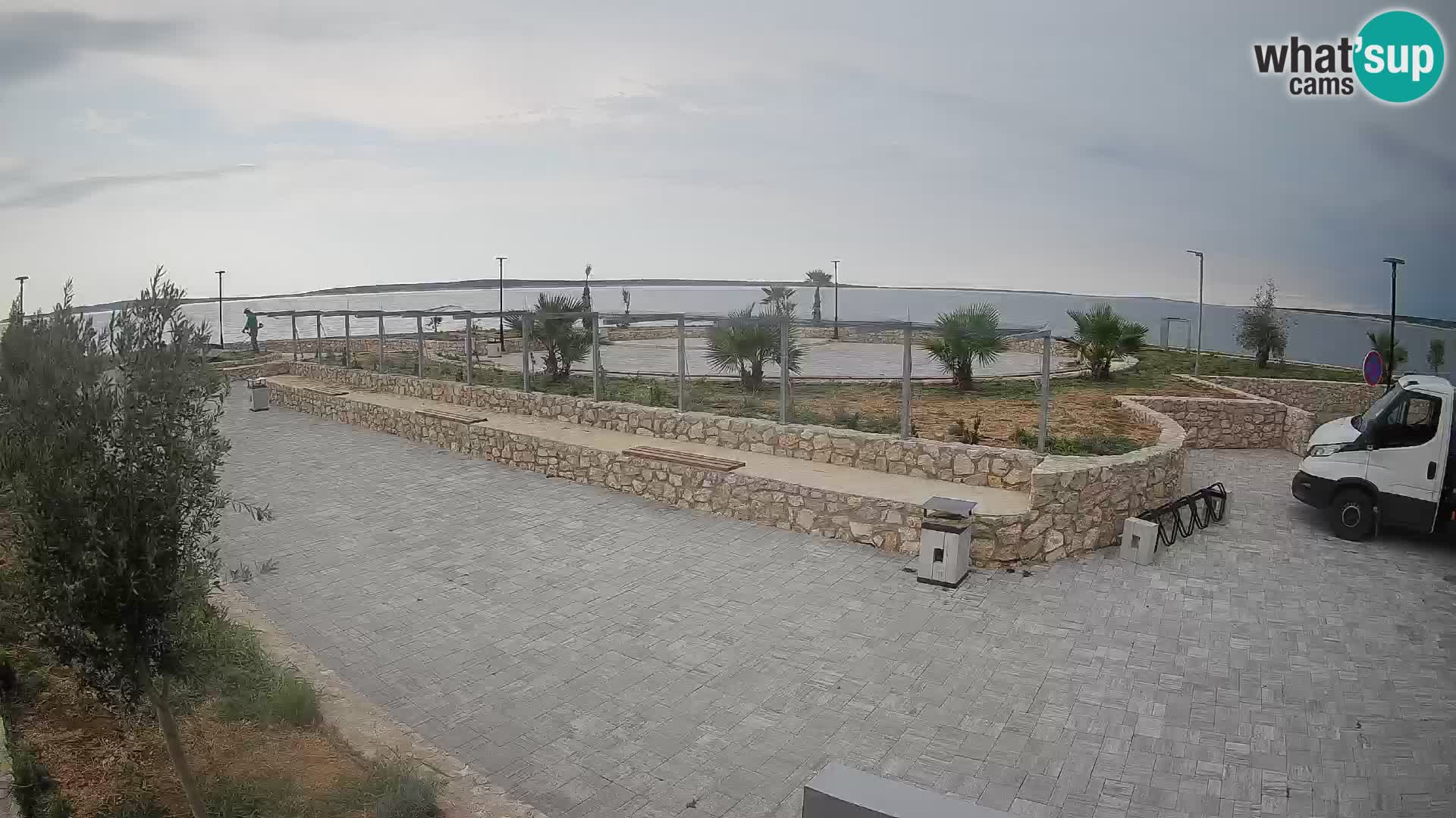 Webcam Mandre – Scène estivale Velika điga | Île de Pag