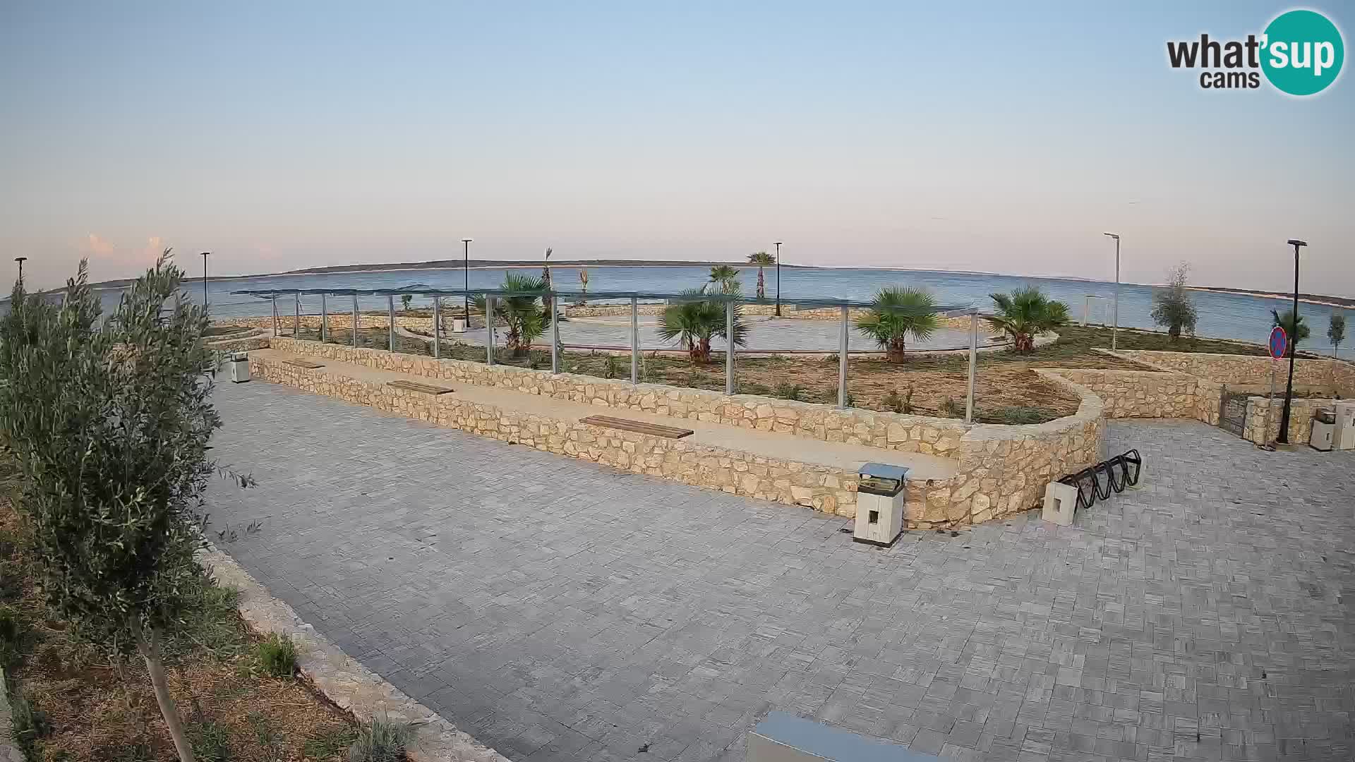 Webcam Mandre – Scène estivale Velika điga | Île de Pag