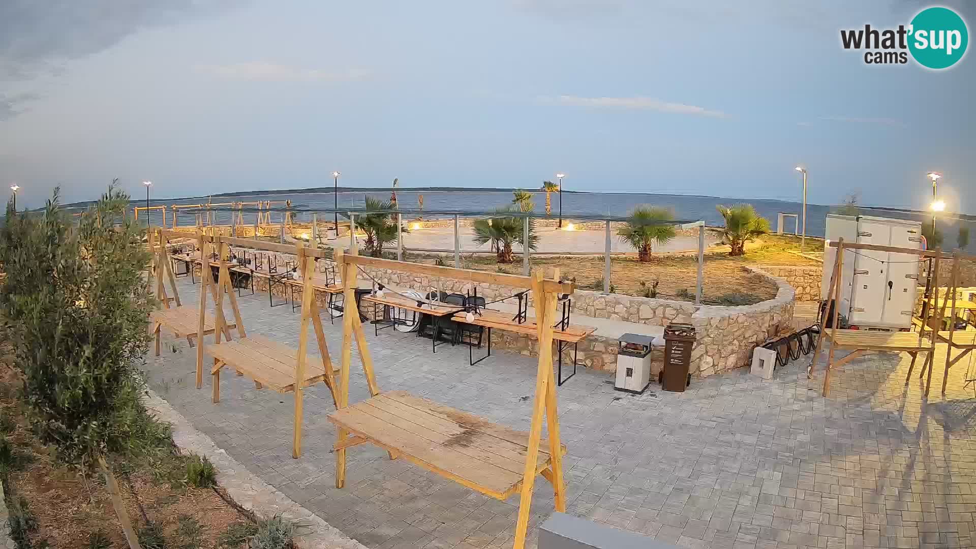 Mandre Sommerbühne Webcam – Velika điga | Insel Pag