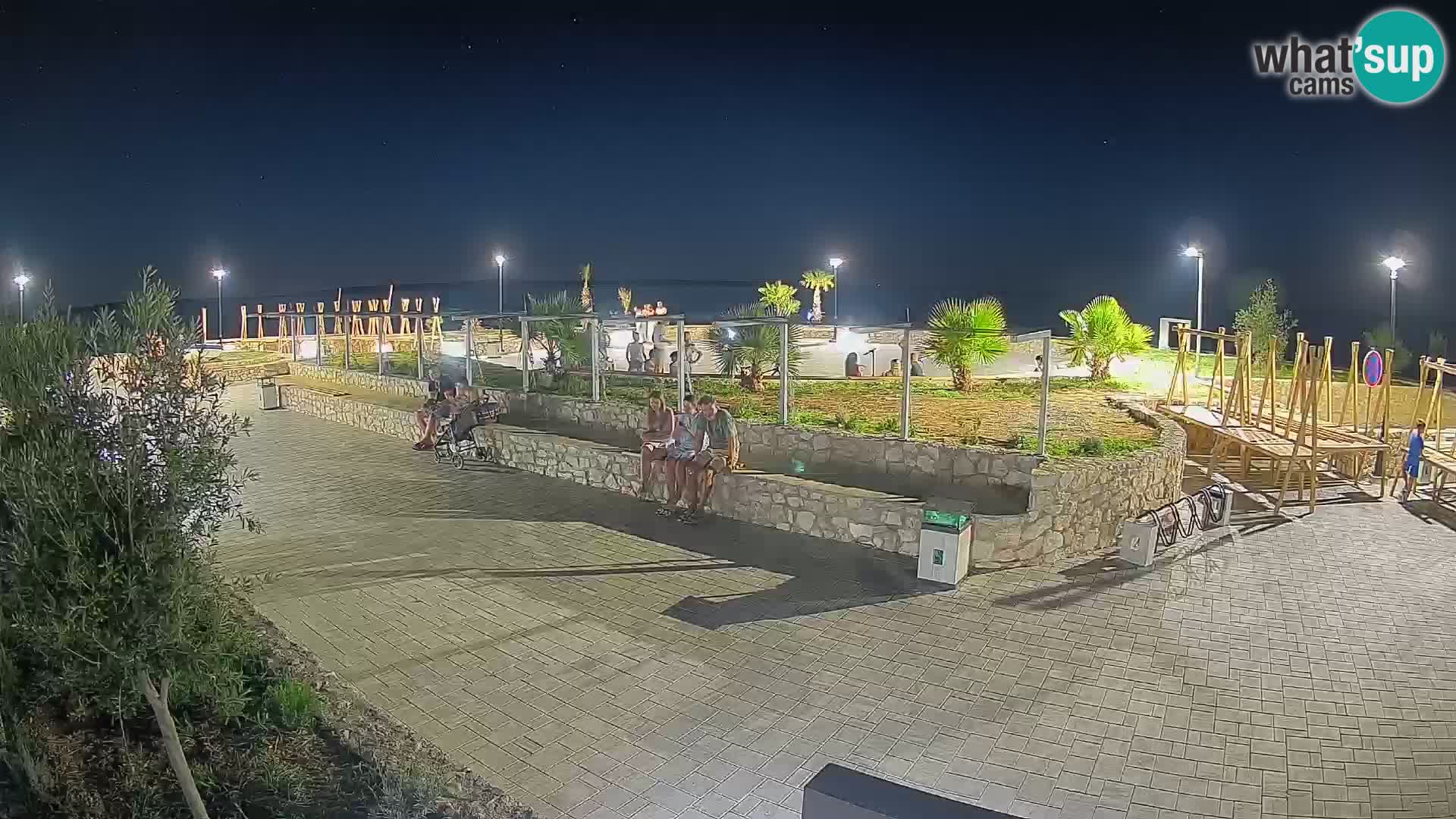 Mandre Summer Stage Webcam – Velika điga | Pag Island