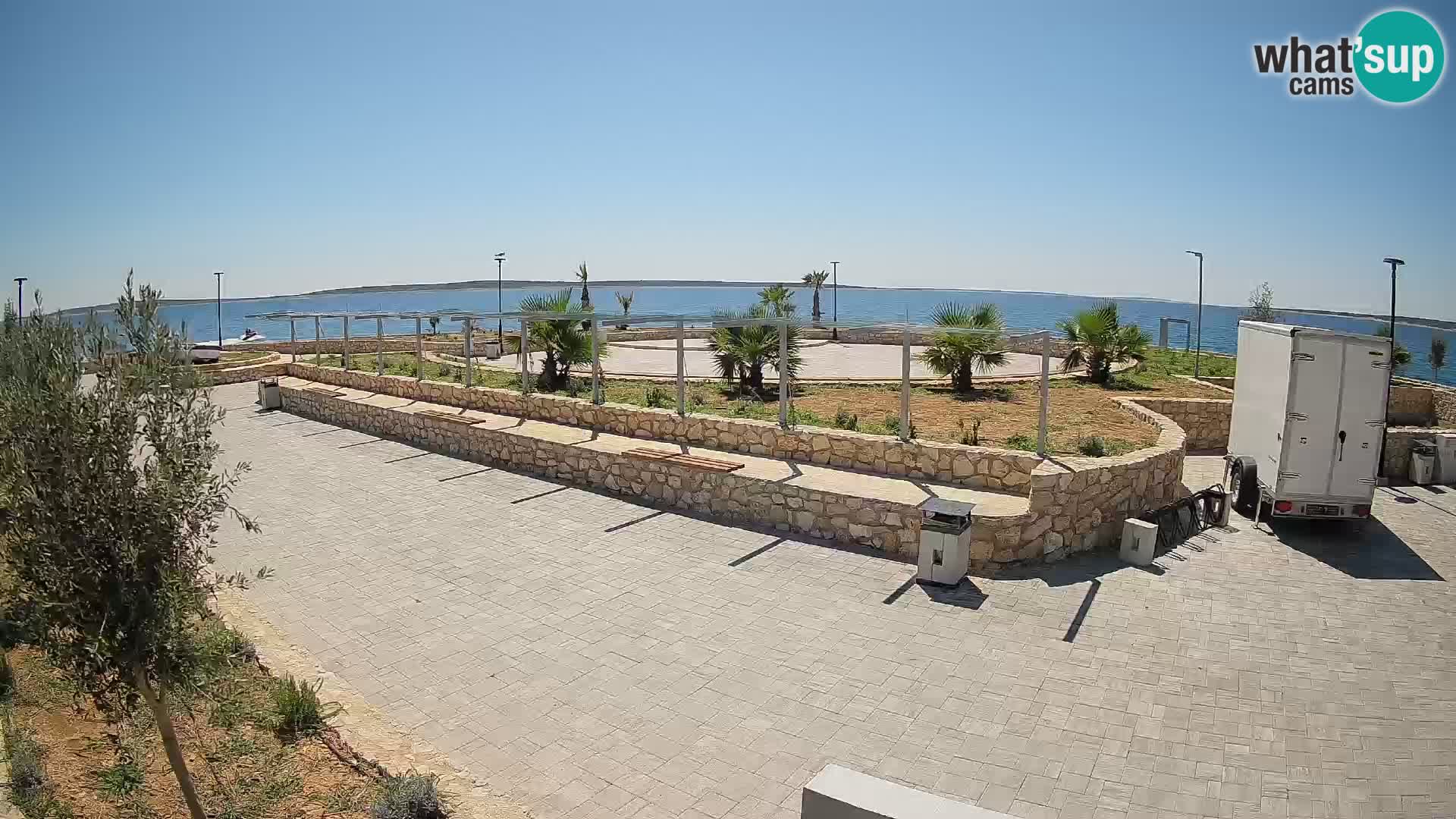 Mandre Sommerbühne Webcam – Velika điga | Insel Pag
