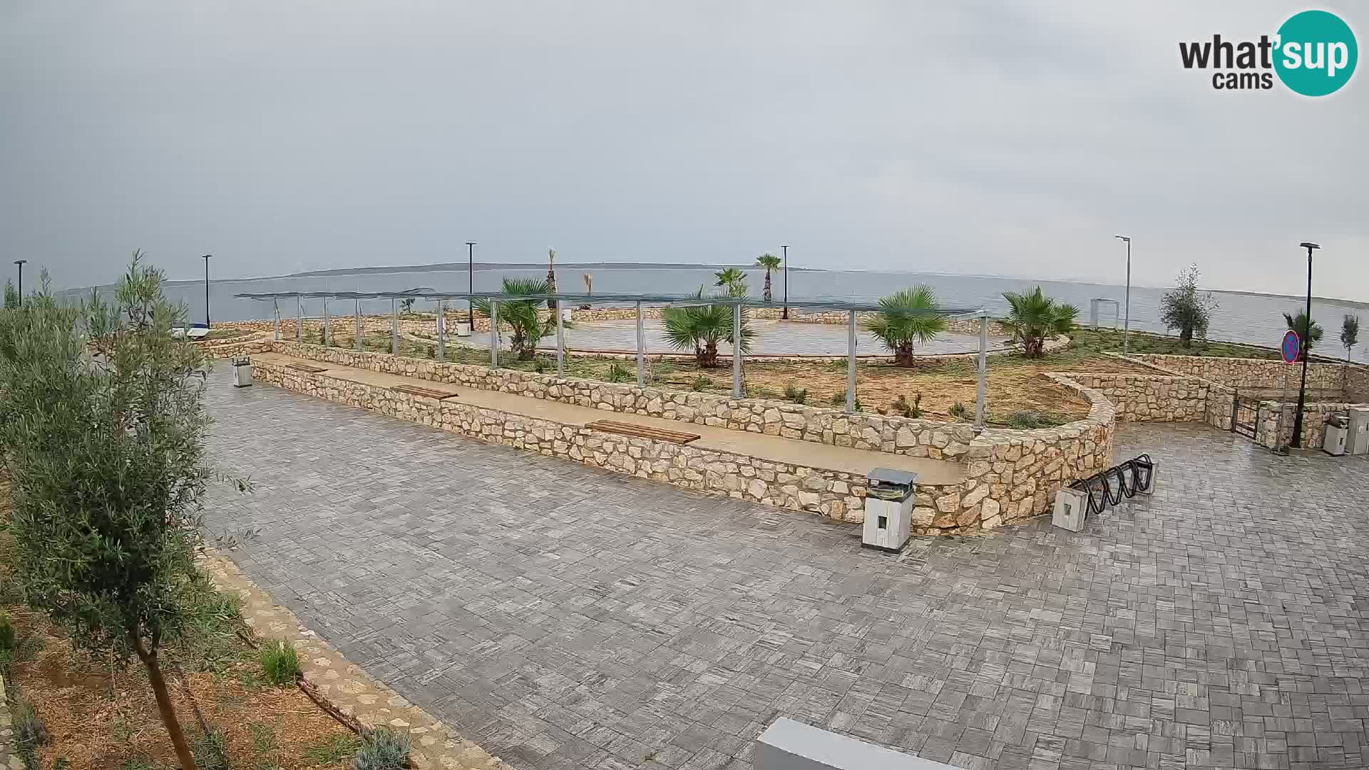 Webcam Mandre – Palco estivo Velika điga | Isola di Pag