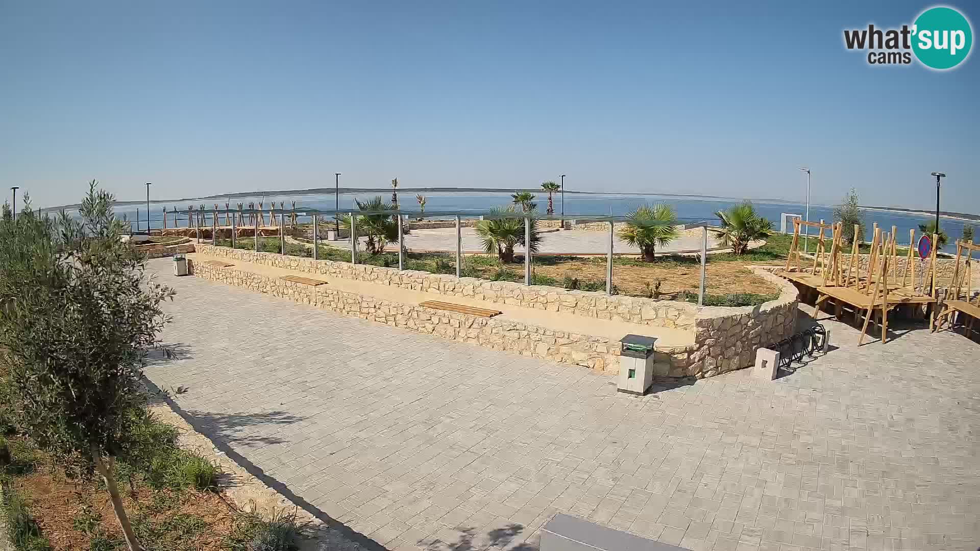 Mandre Sommerbühne Webcam – Velika điga | Insel Pag