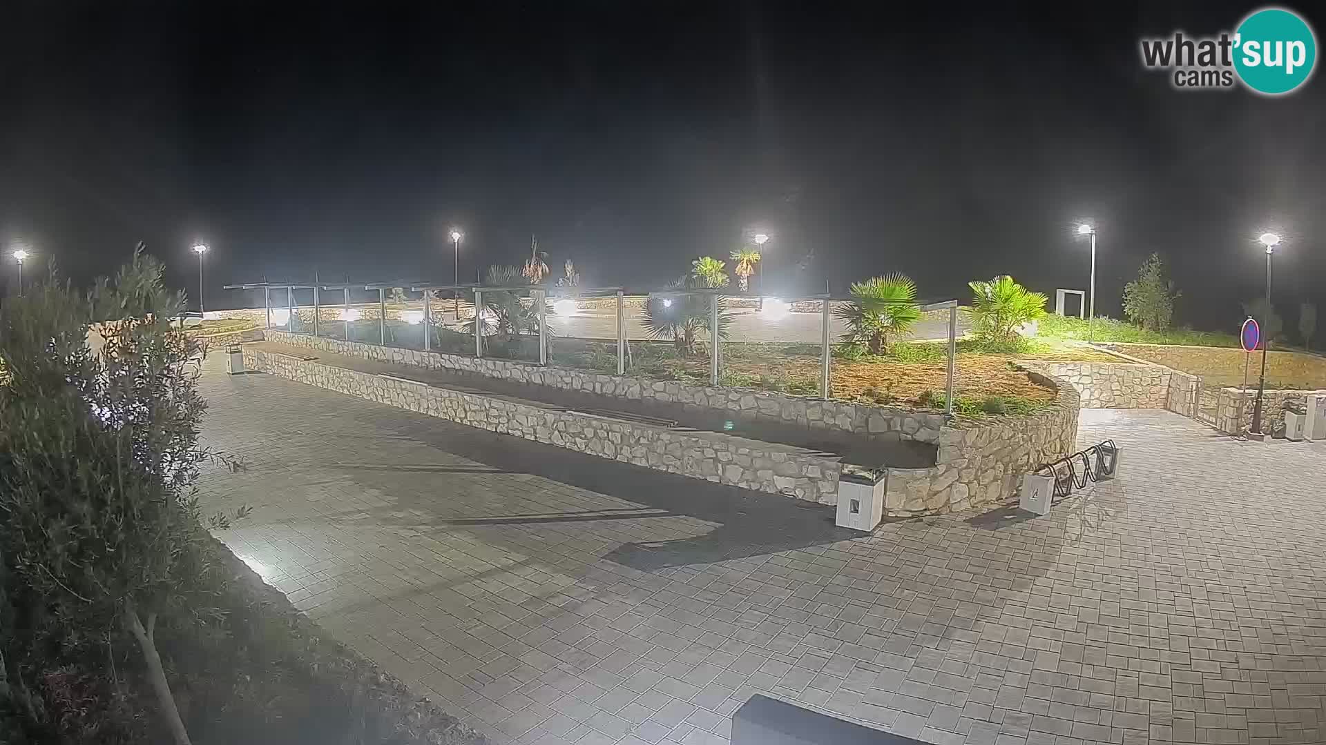 Webcam Mandre – Scène estivale Velika điga | Île de Pag