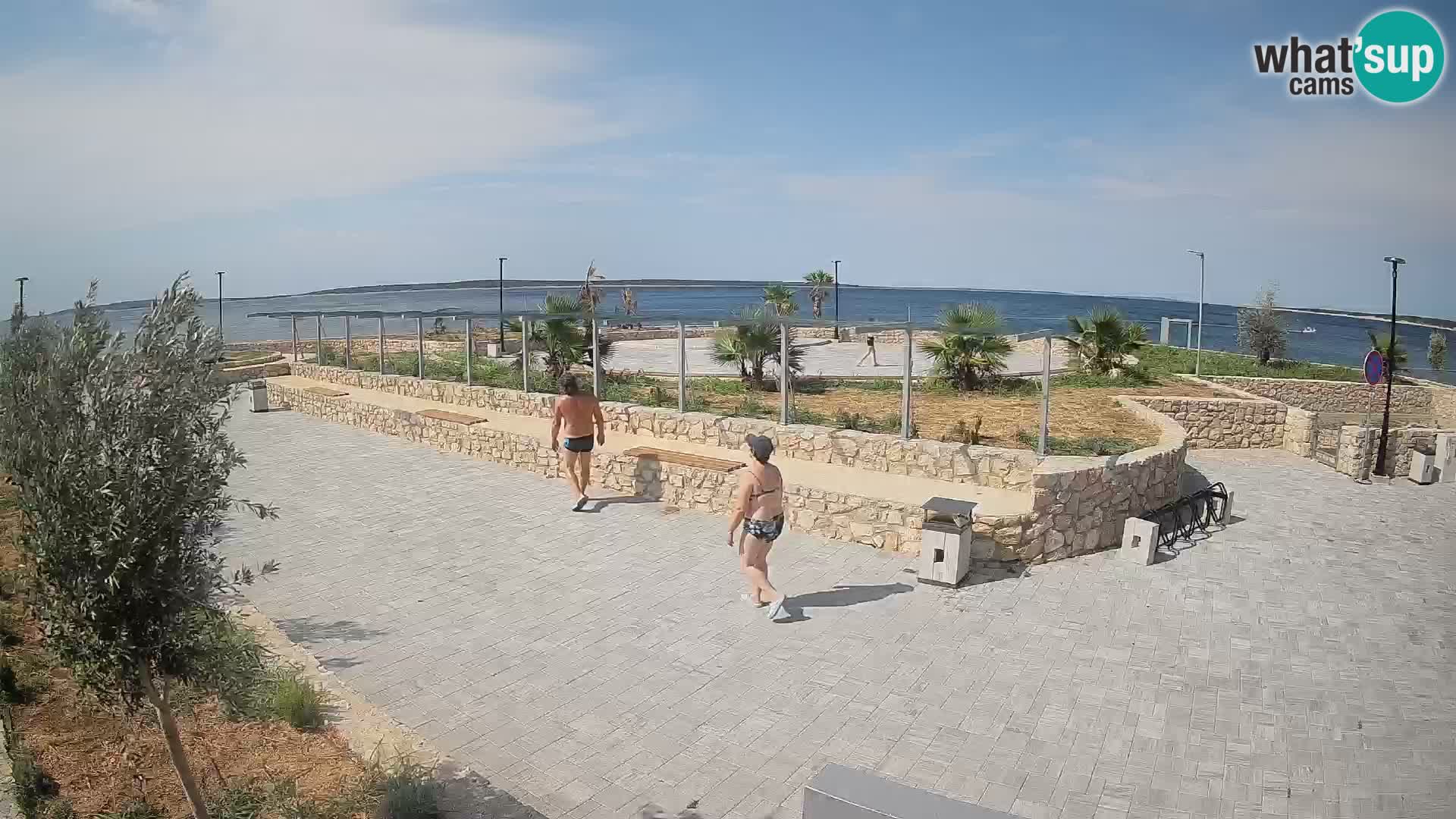 Mandre Summer Stage Webcam – Velika điga | Pag Island
