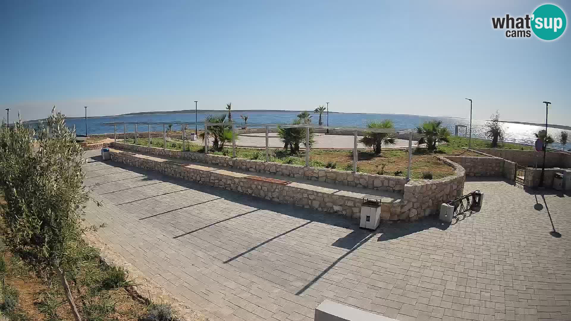 Mandre Summer Stage Webcam – Velika điga | Pag Island