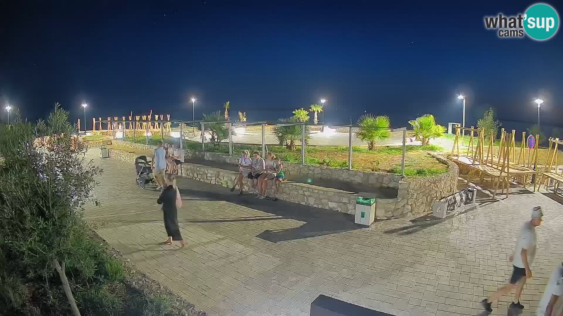 Mandre Summer Stage Webcam – Velika điga | Pag Island