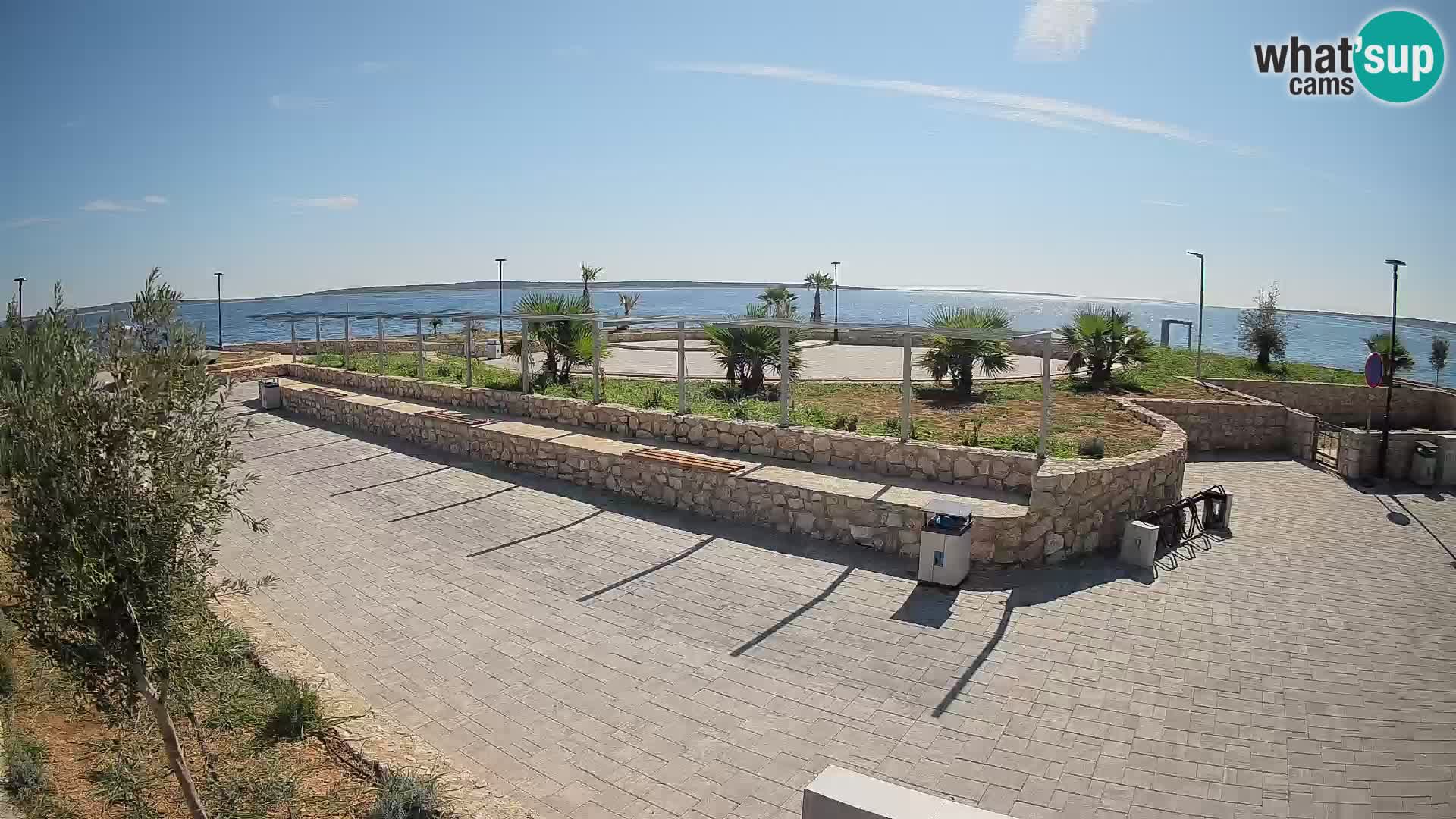 Webcam Mandre – Palco estivo Velika điga | Isola di Pag