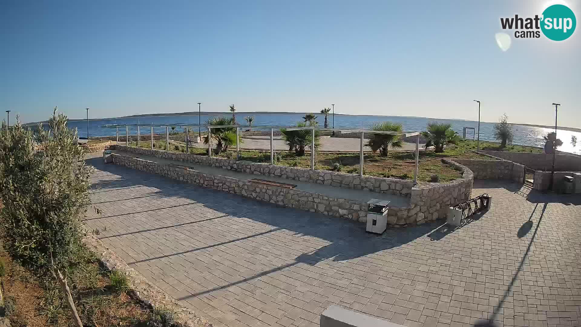 Webcam Mandre – Palco estivo Velika điga | Isola di Pag