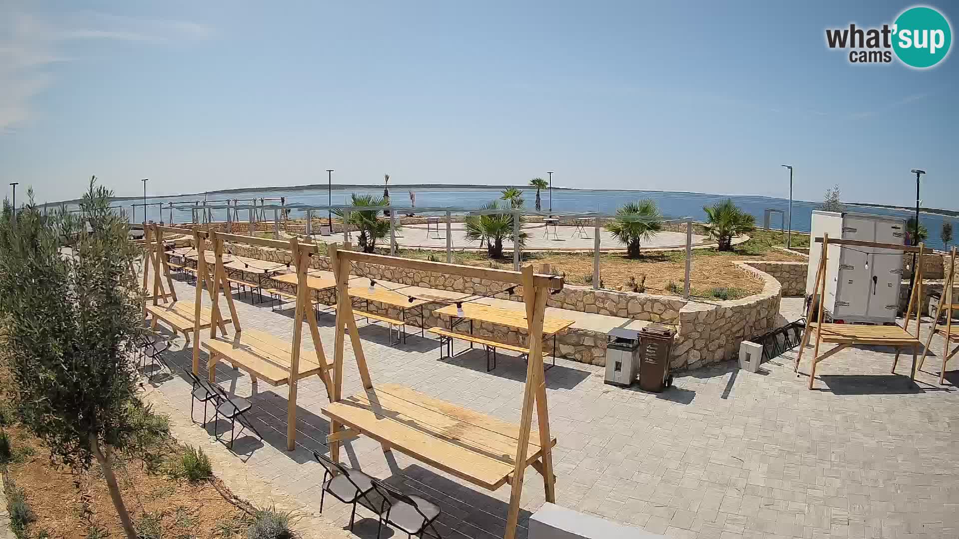 Mandre Sommerbühne Webcam – Velika điga | Insel Pag