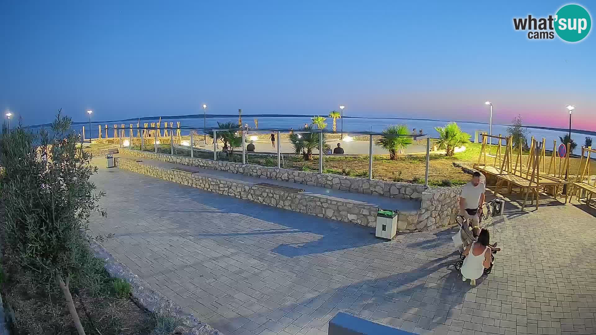 Mandre Summer Stage Webcam – Velika điga | Pag Island
