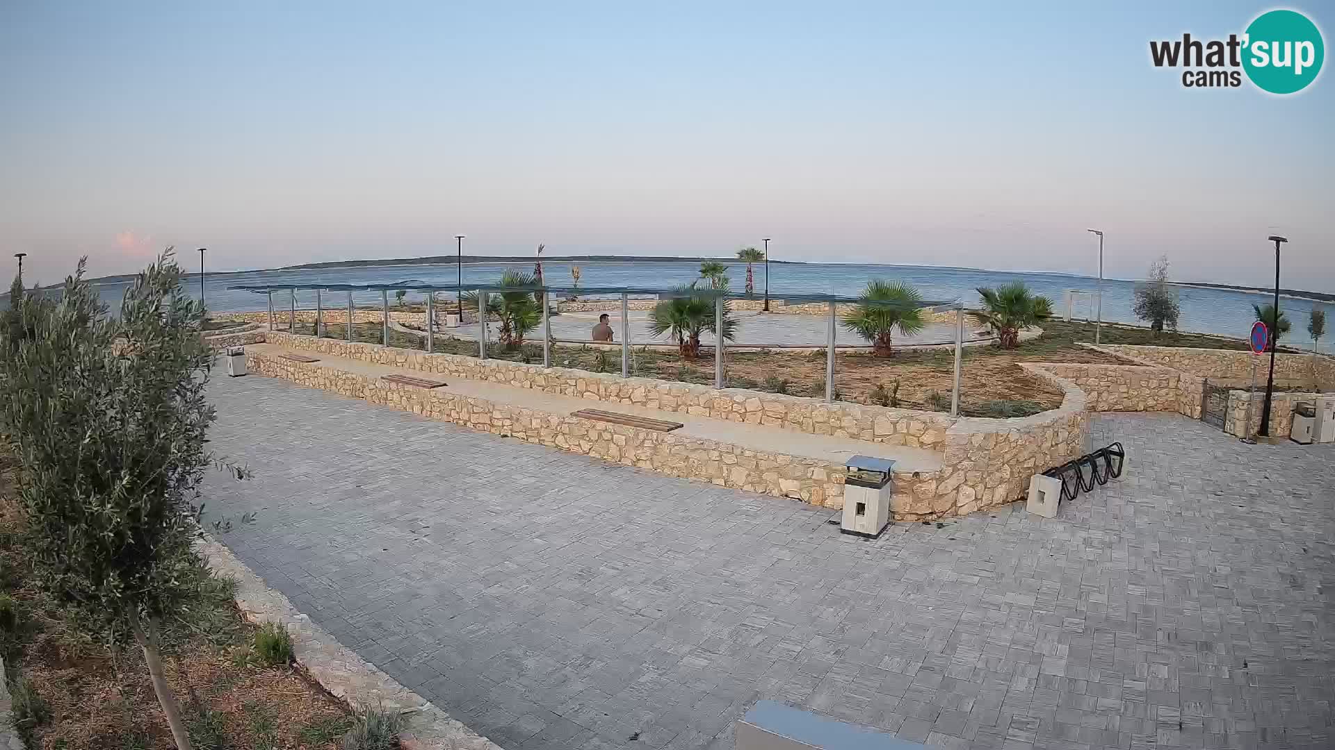 Mandre Summer Stage Webcam – Velika điga | Pag Island