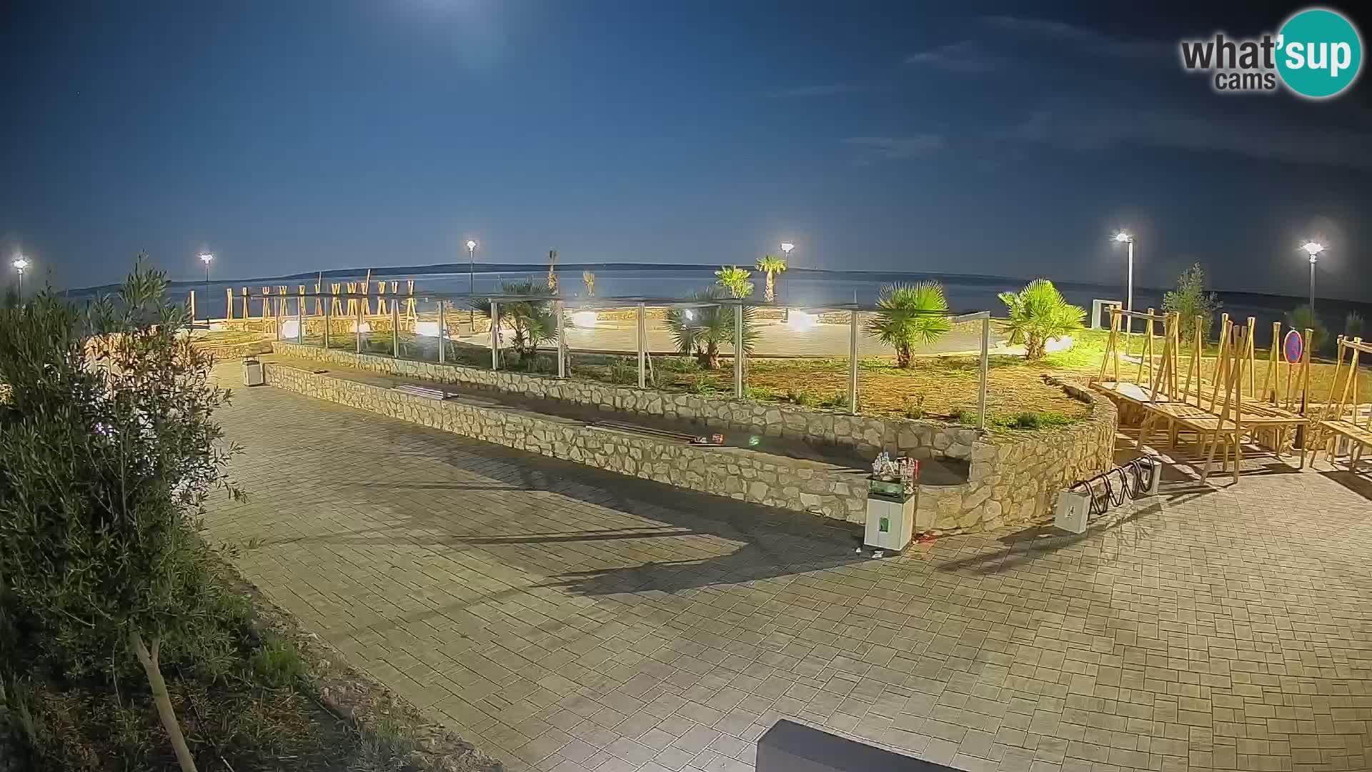 Mandre Summer Stage Webcam – Velika điga | Pag Island