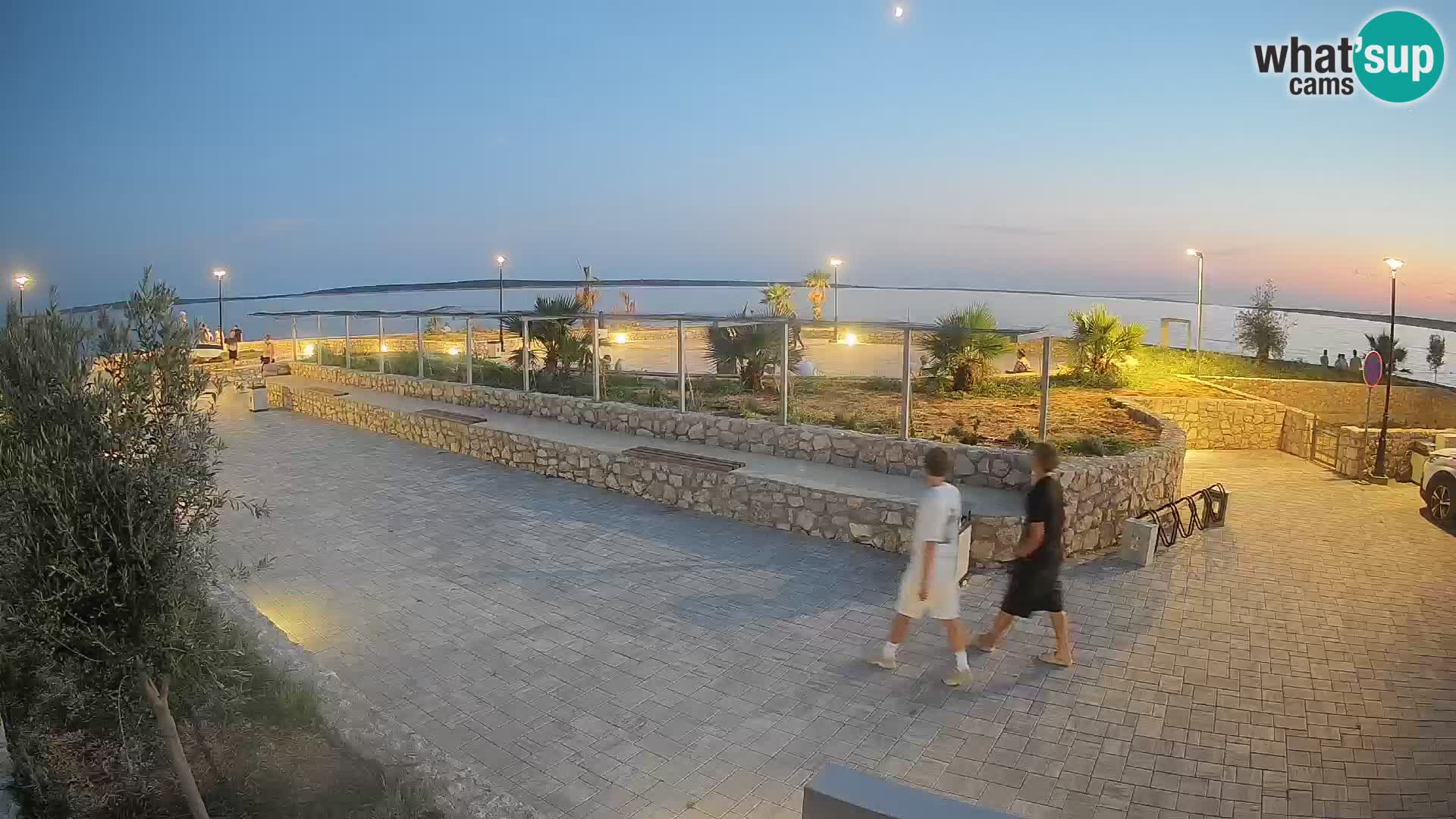 Mandre Summer Stage Webcam – Velika điga | Pag Island