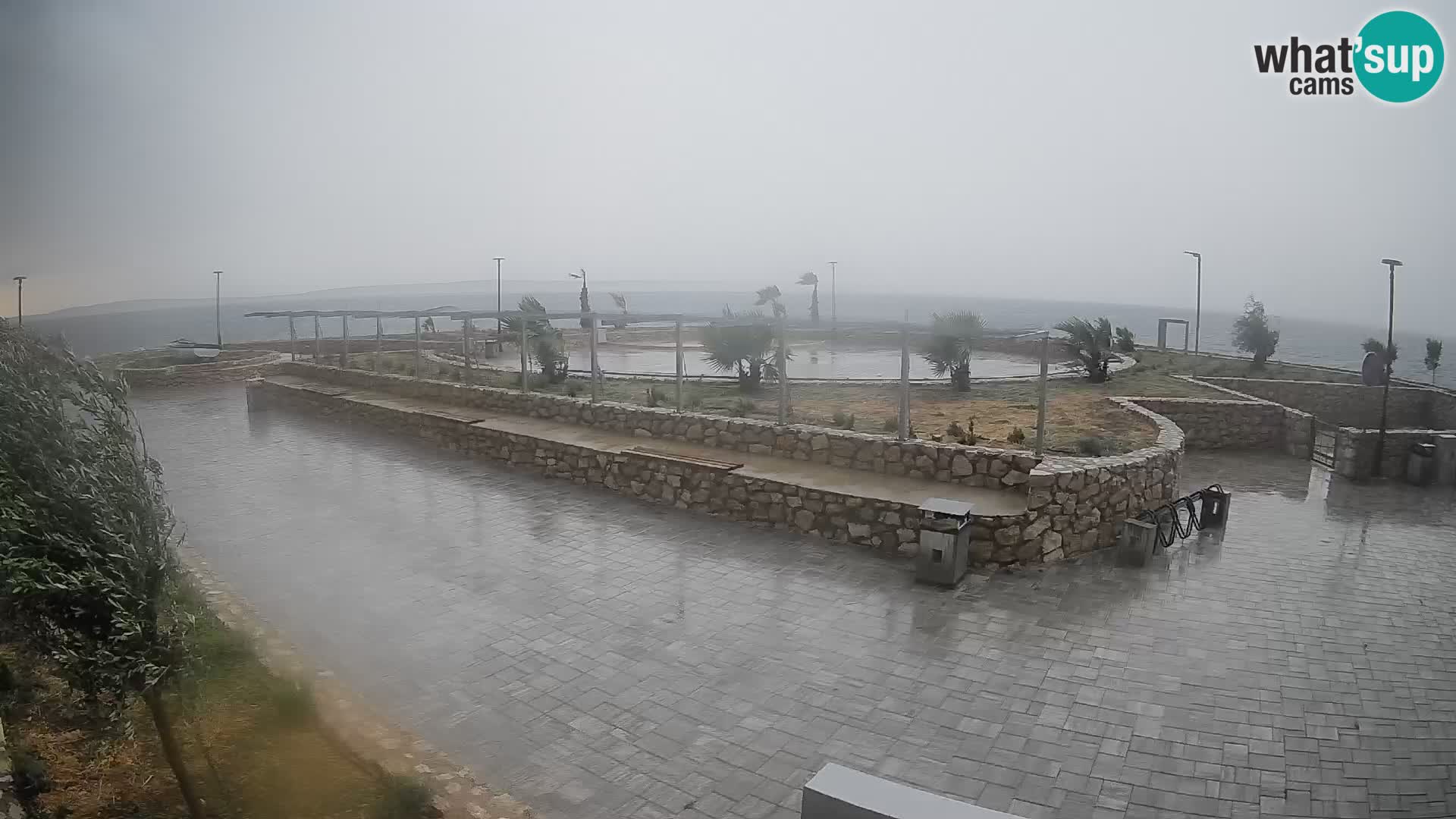 Mandre Summer Stage Webcam – Velika điga | Pag Island