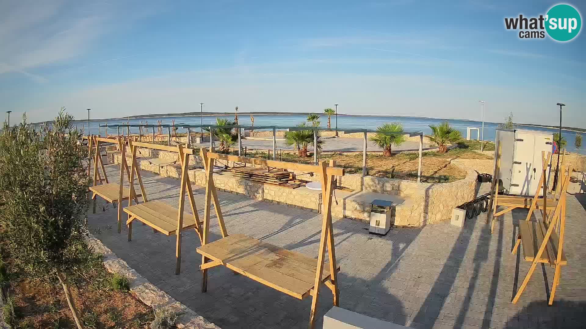 Mandre Sommerbühne Webcam – Velika điga | Insel Pag