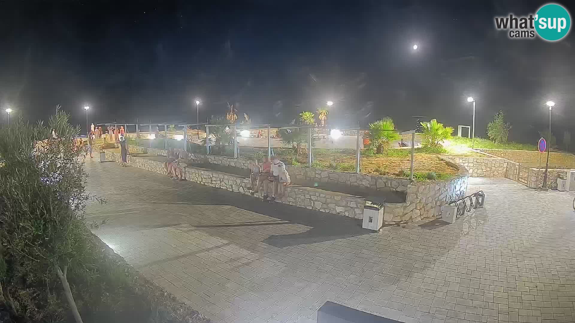 Webcam Mandre – Scène estivale Velika điga | Île de Pag