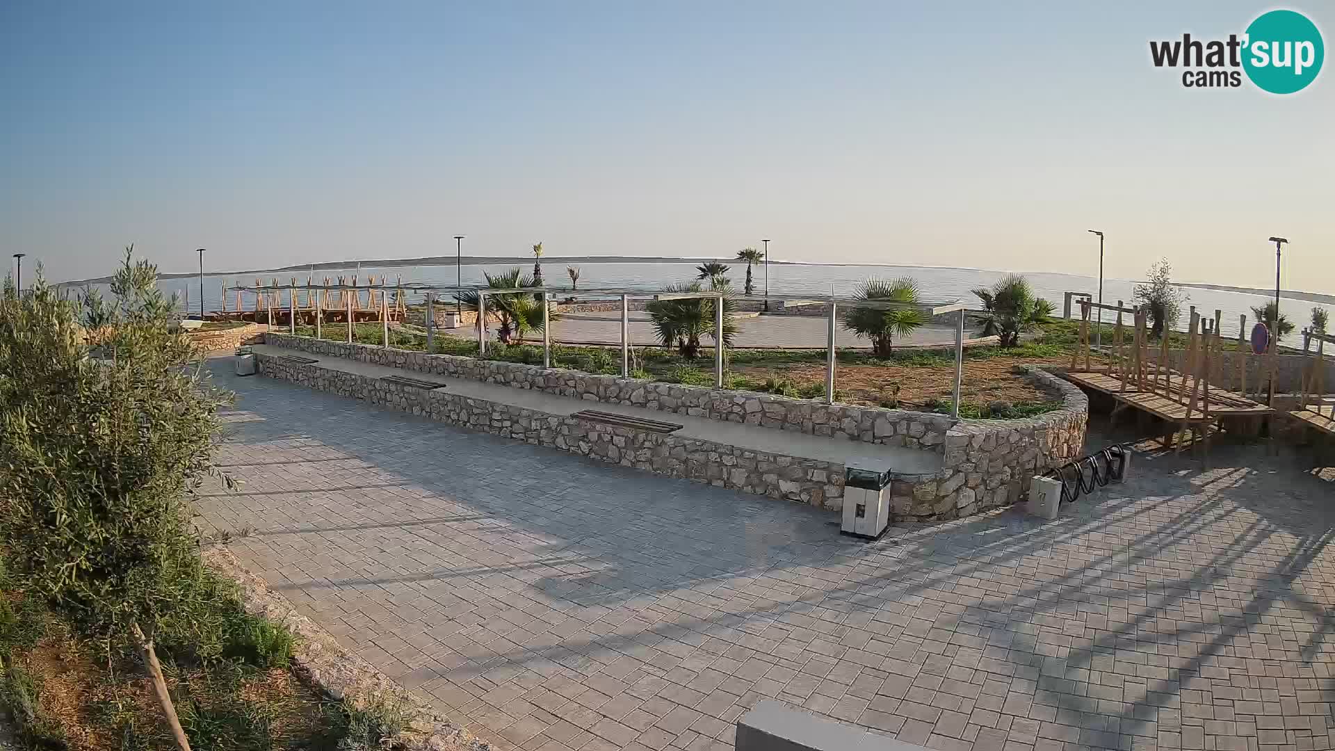 Mandre Summer Stage Webcam – Velika điga | Pag Island