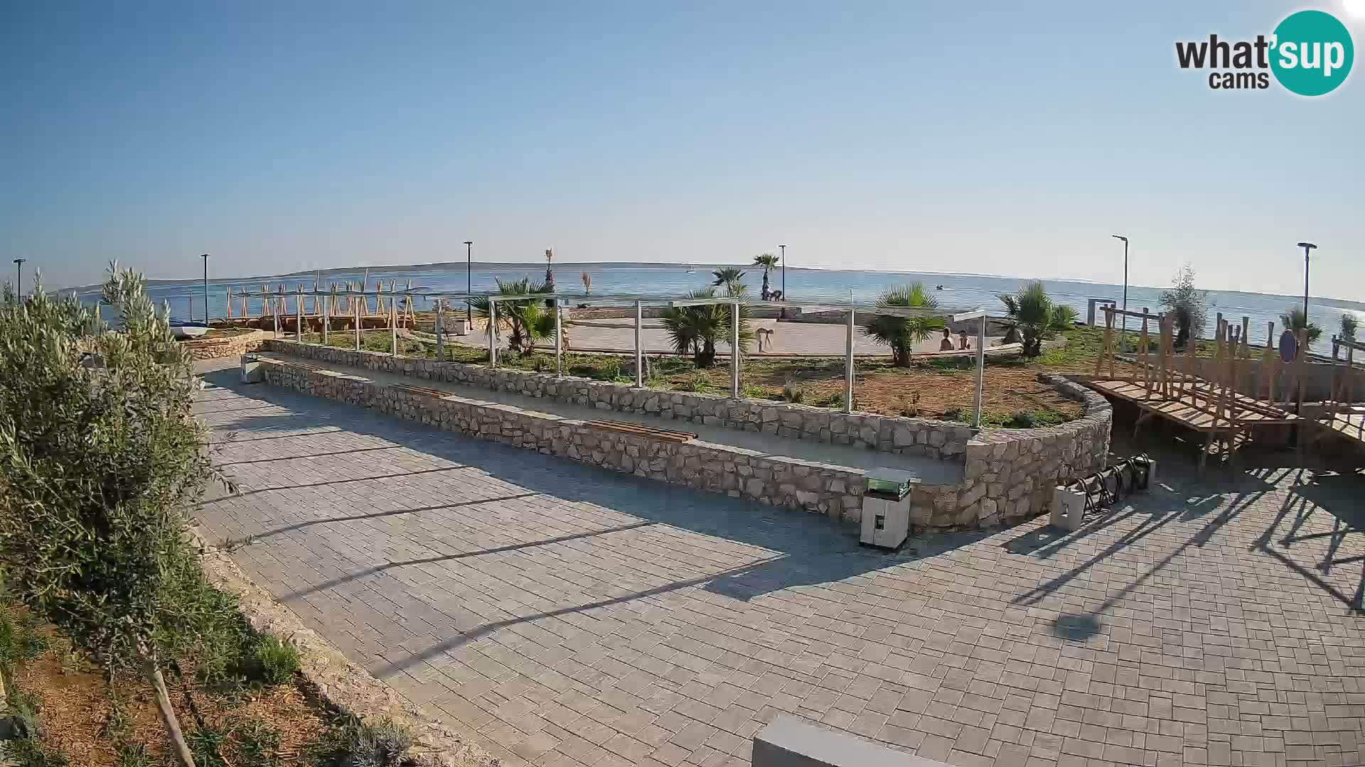 Mandre Summer Stage Webcam – Velika điga | Pag Island